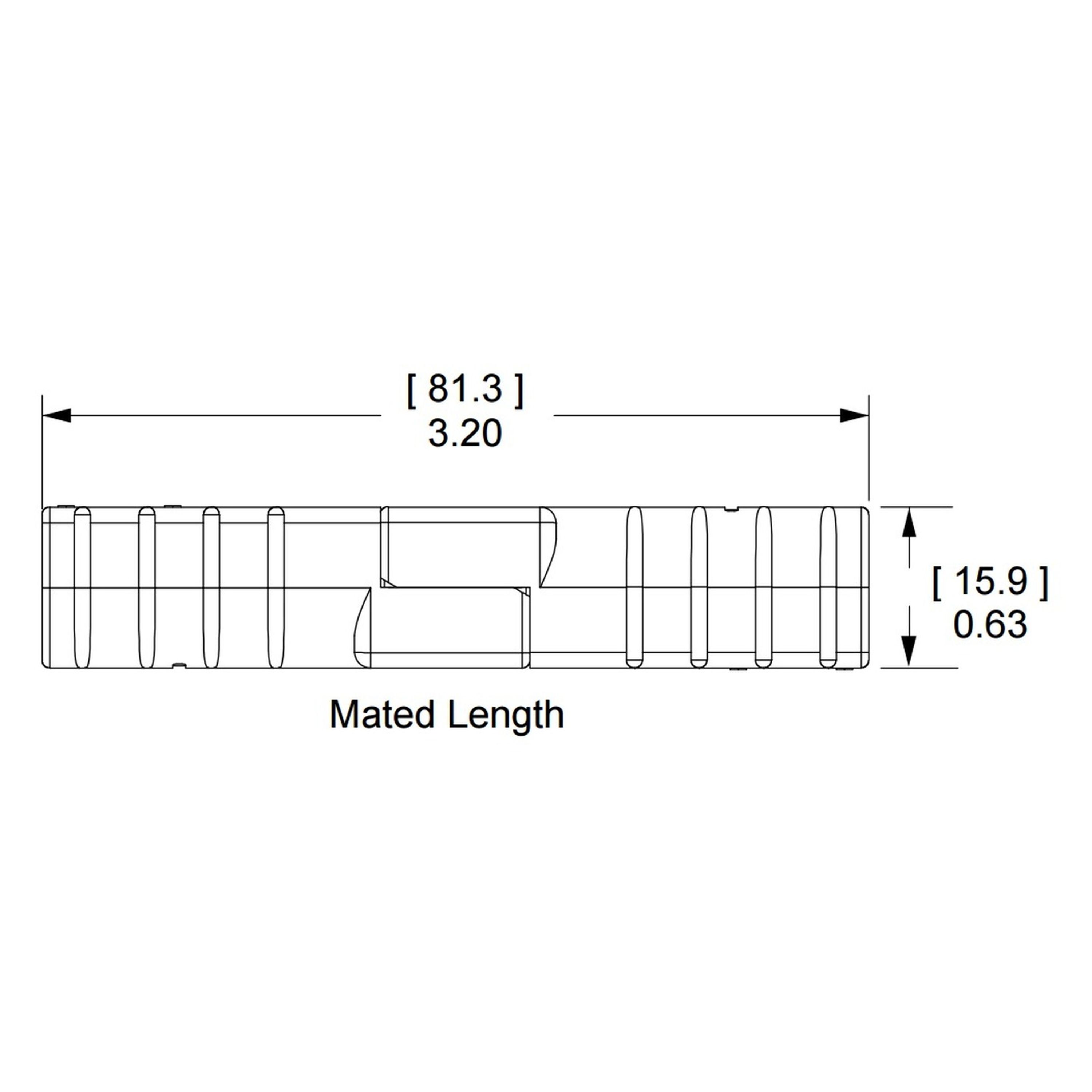 Red 50A SB50 Housing Bulk Pack