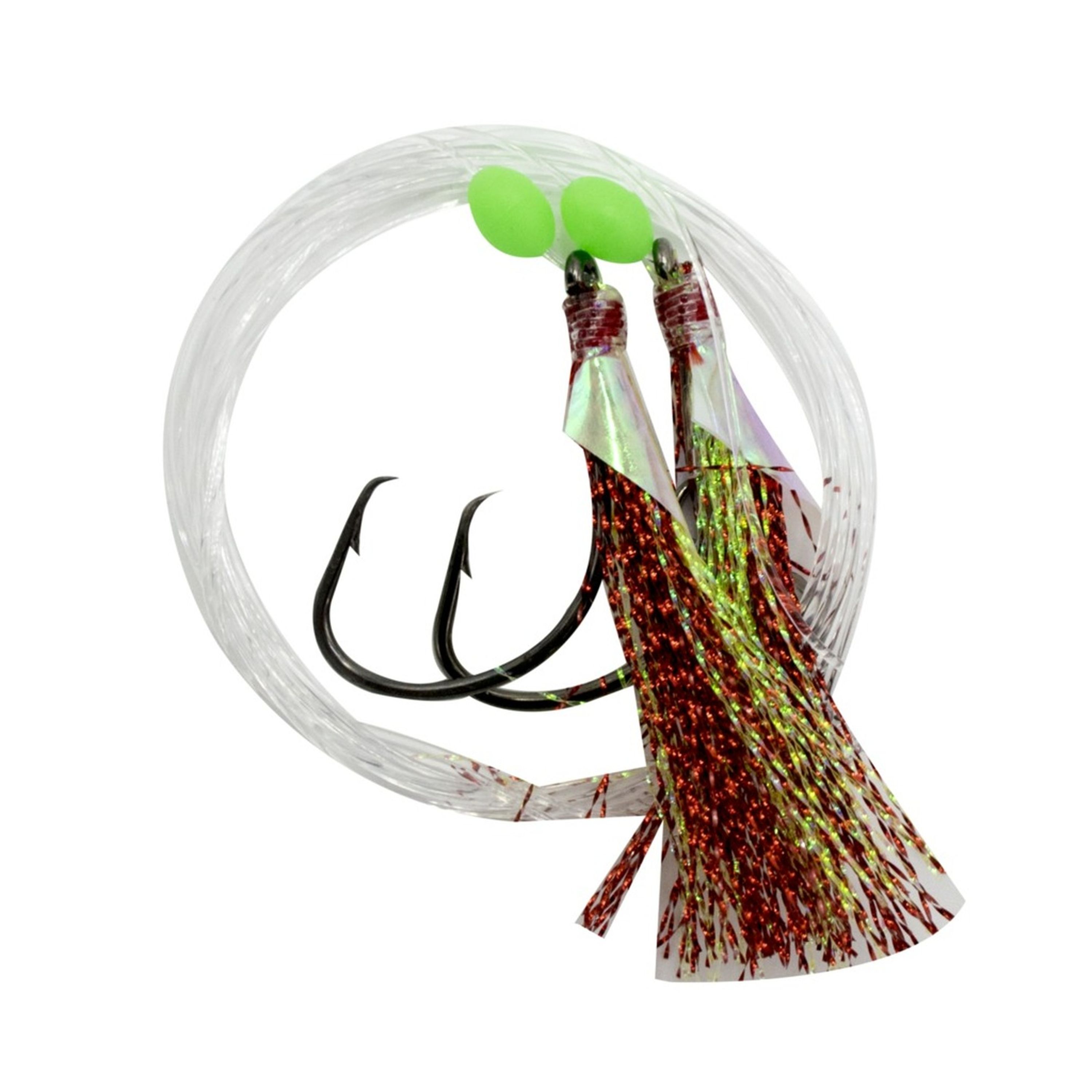 Flasher Rig Burnsco 5/0 Chart/Red