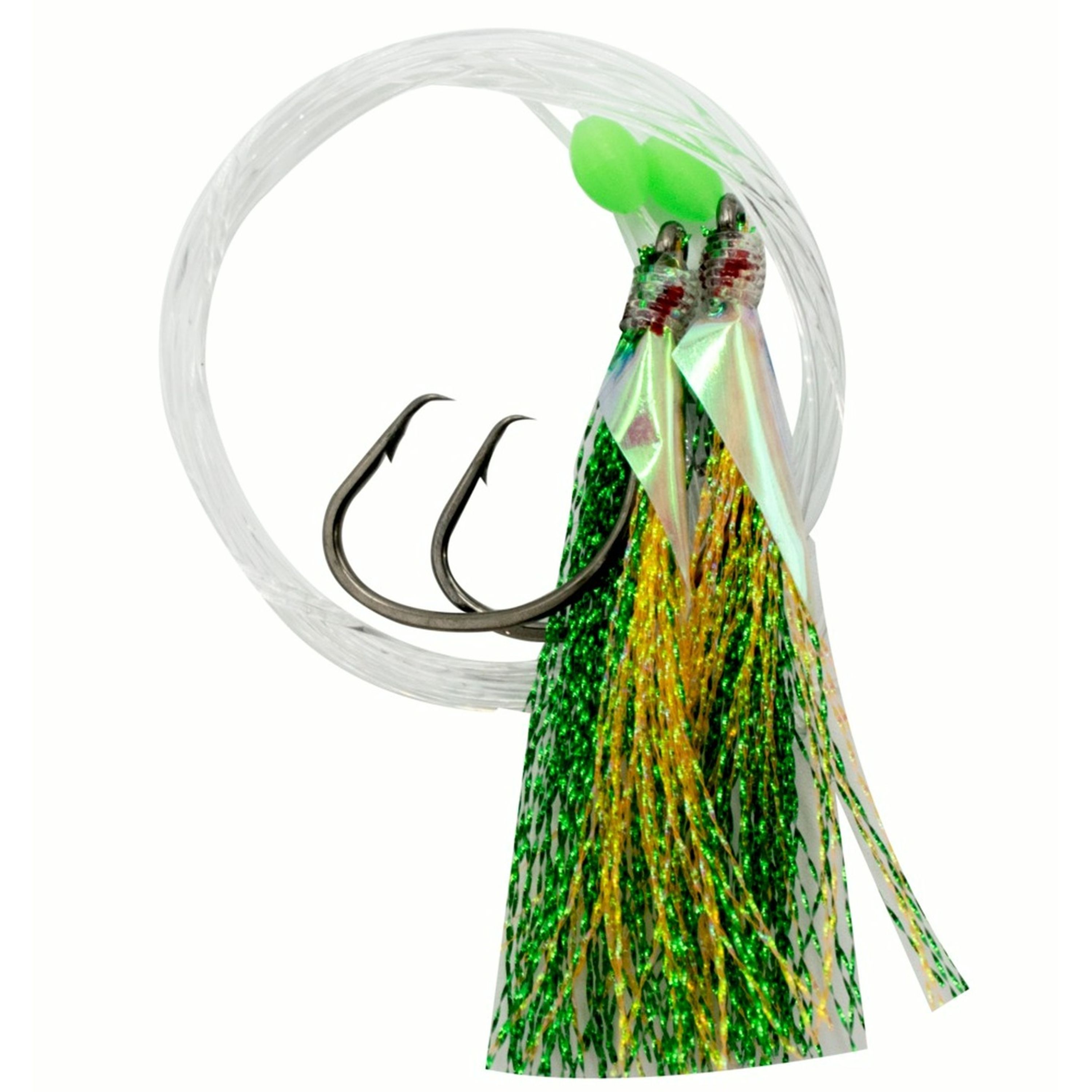 Flasher Rig Burnsco 7/0 Green Orange