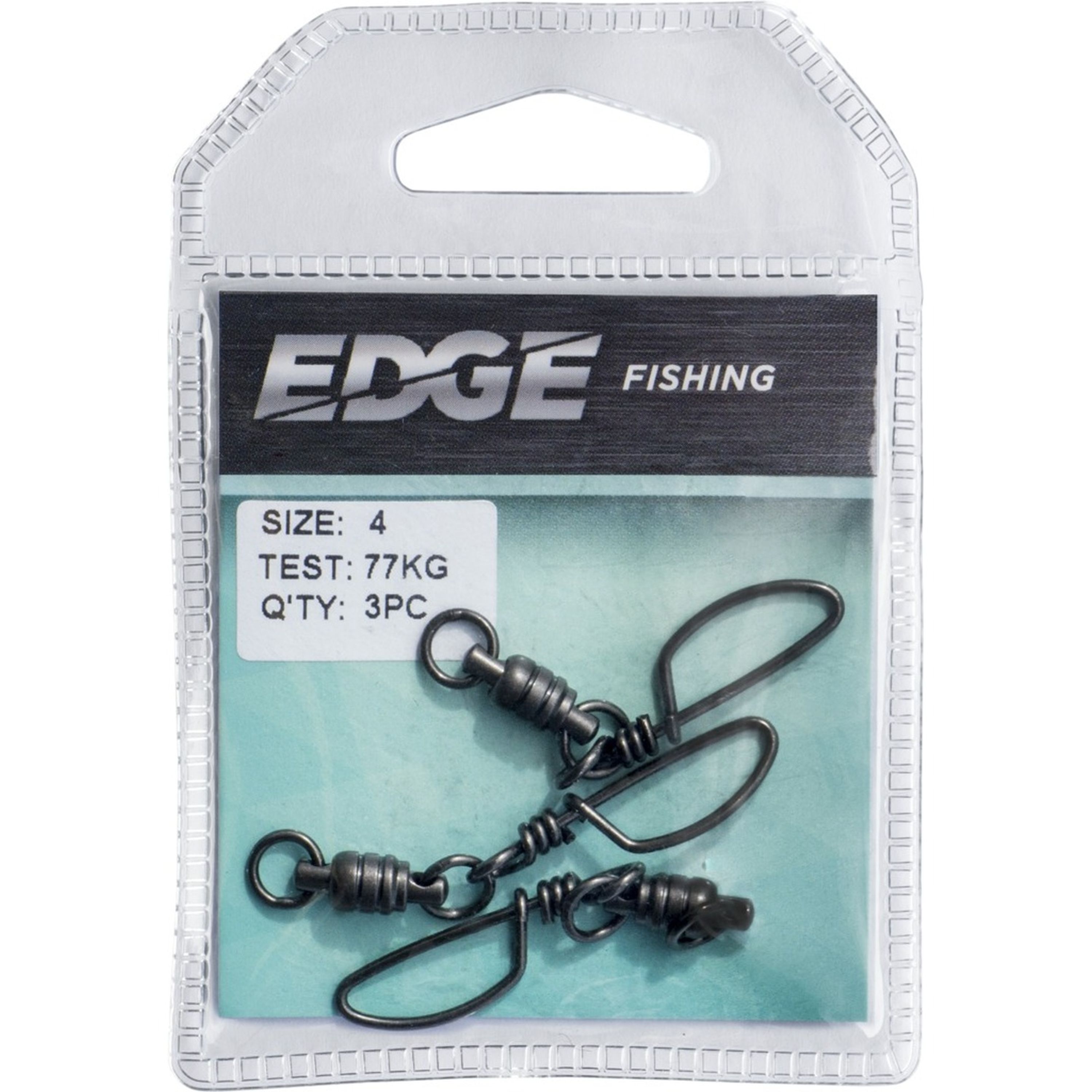 Edge Snap Swivel 320lb 3pc