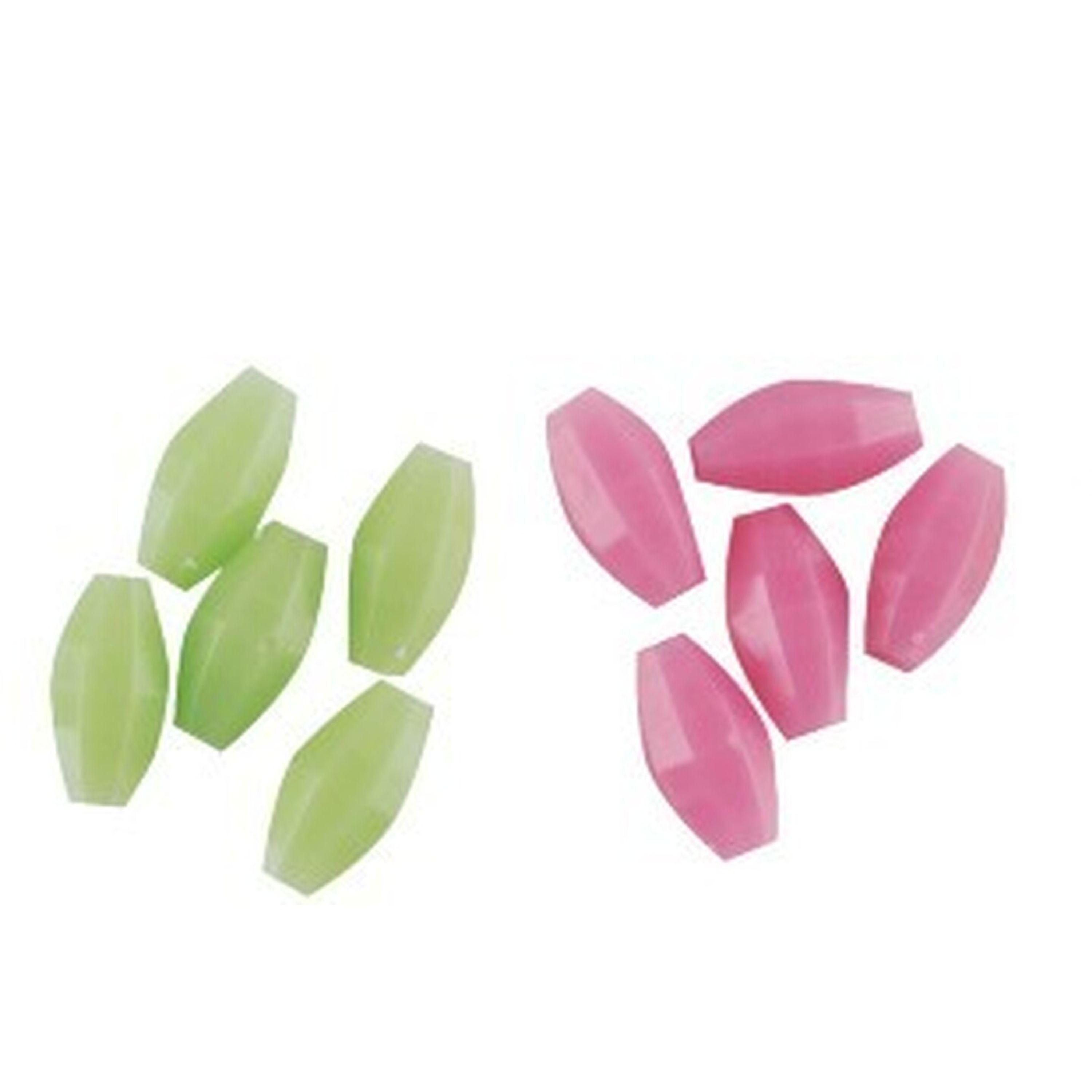 Edge Lumo Beads Green 10pc