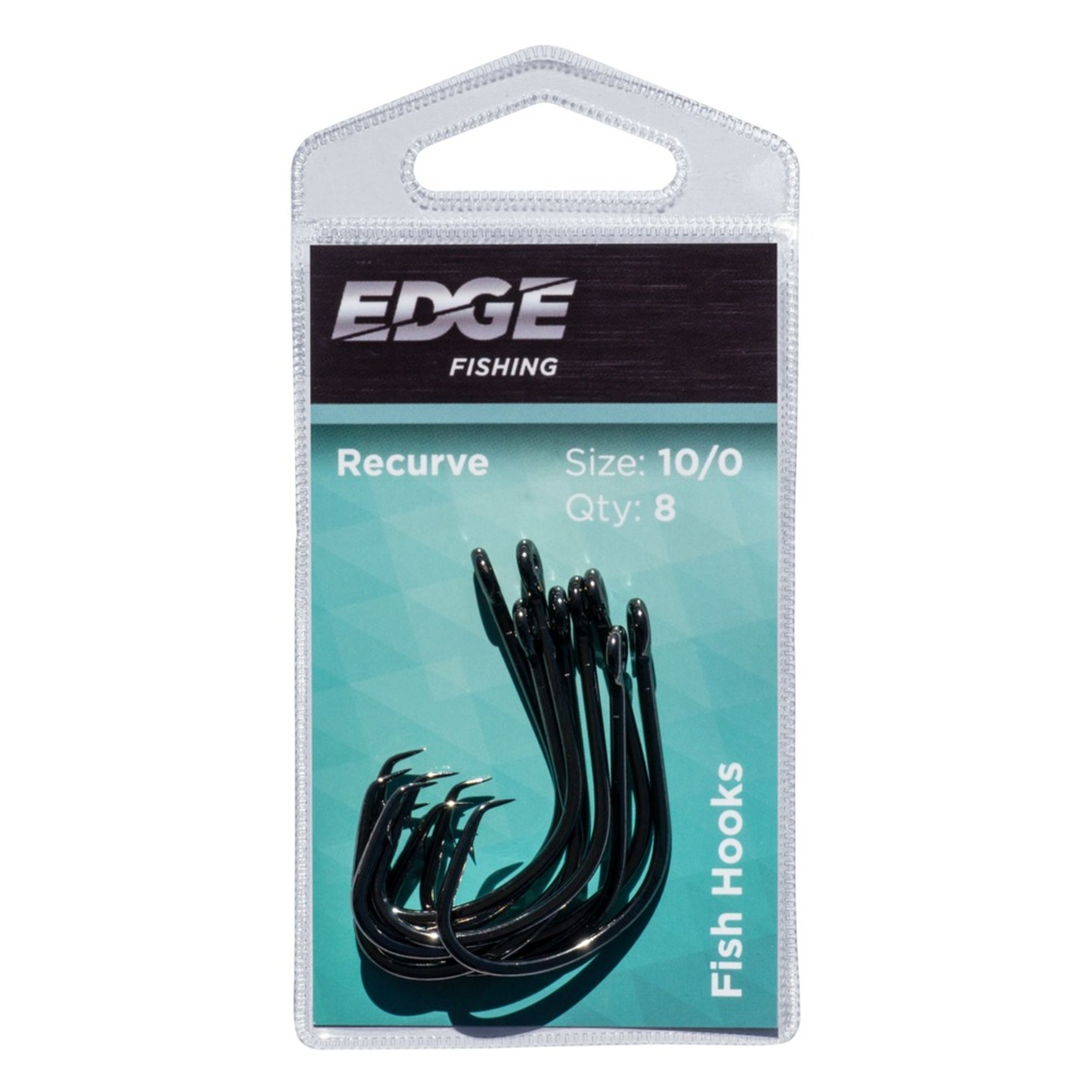 Edge Hooks Inline Recurve 10/0 8pc