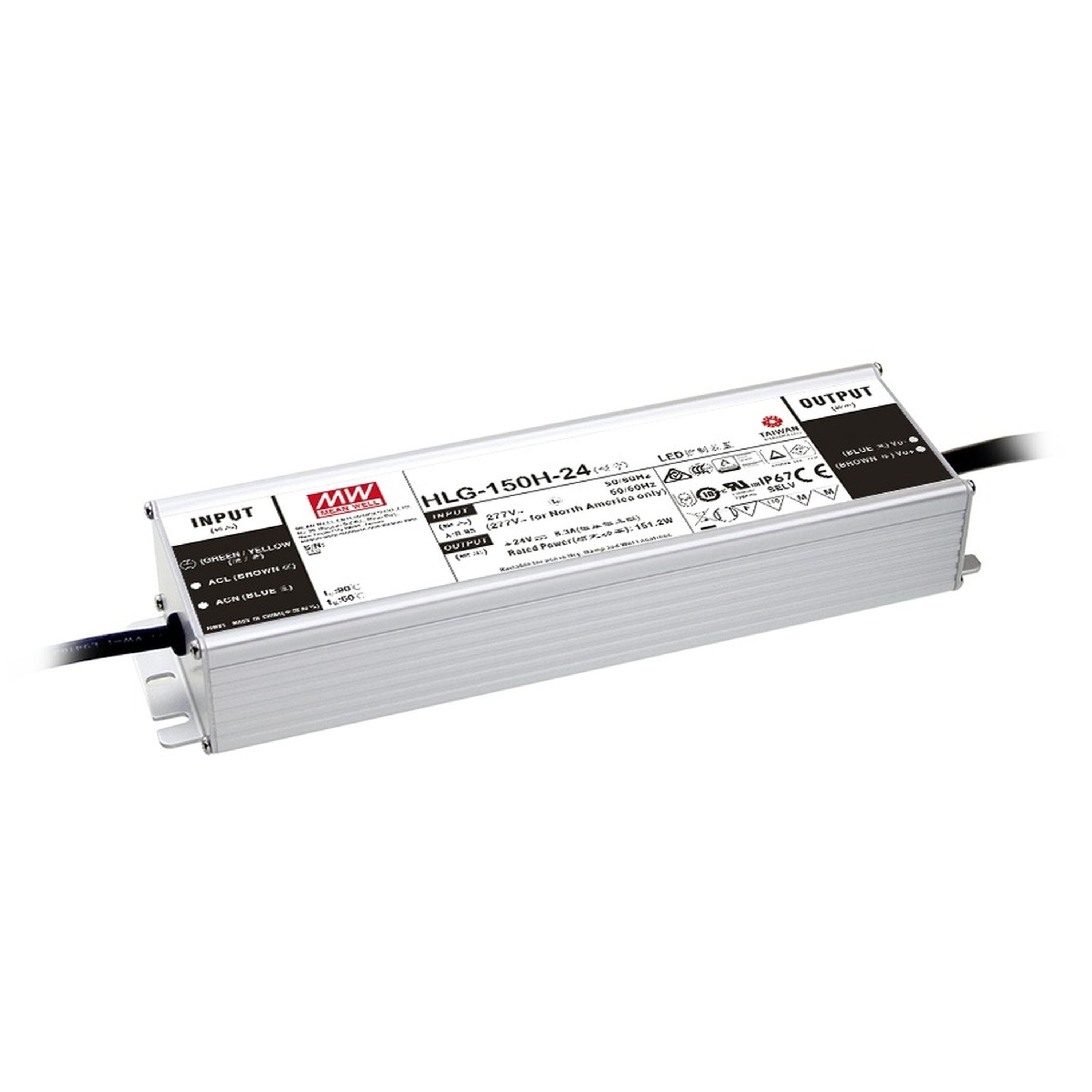 Mean Well LED 90-305VAC/24VDC 6.3A