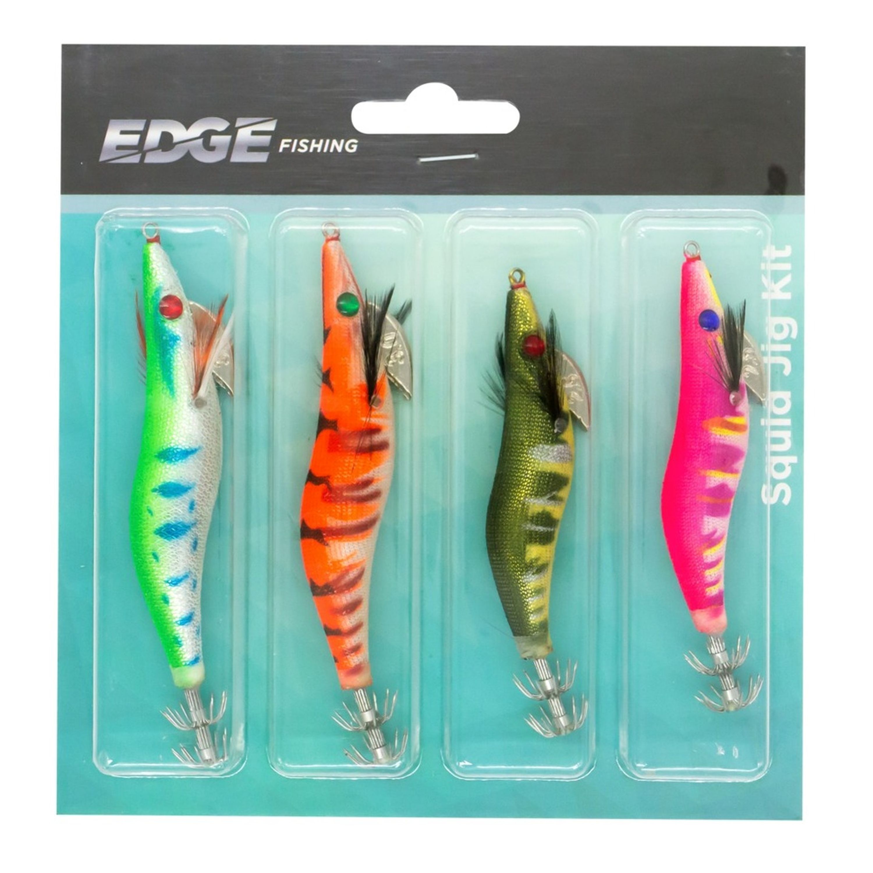 Edge Squid Jig Kit 4pc