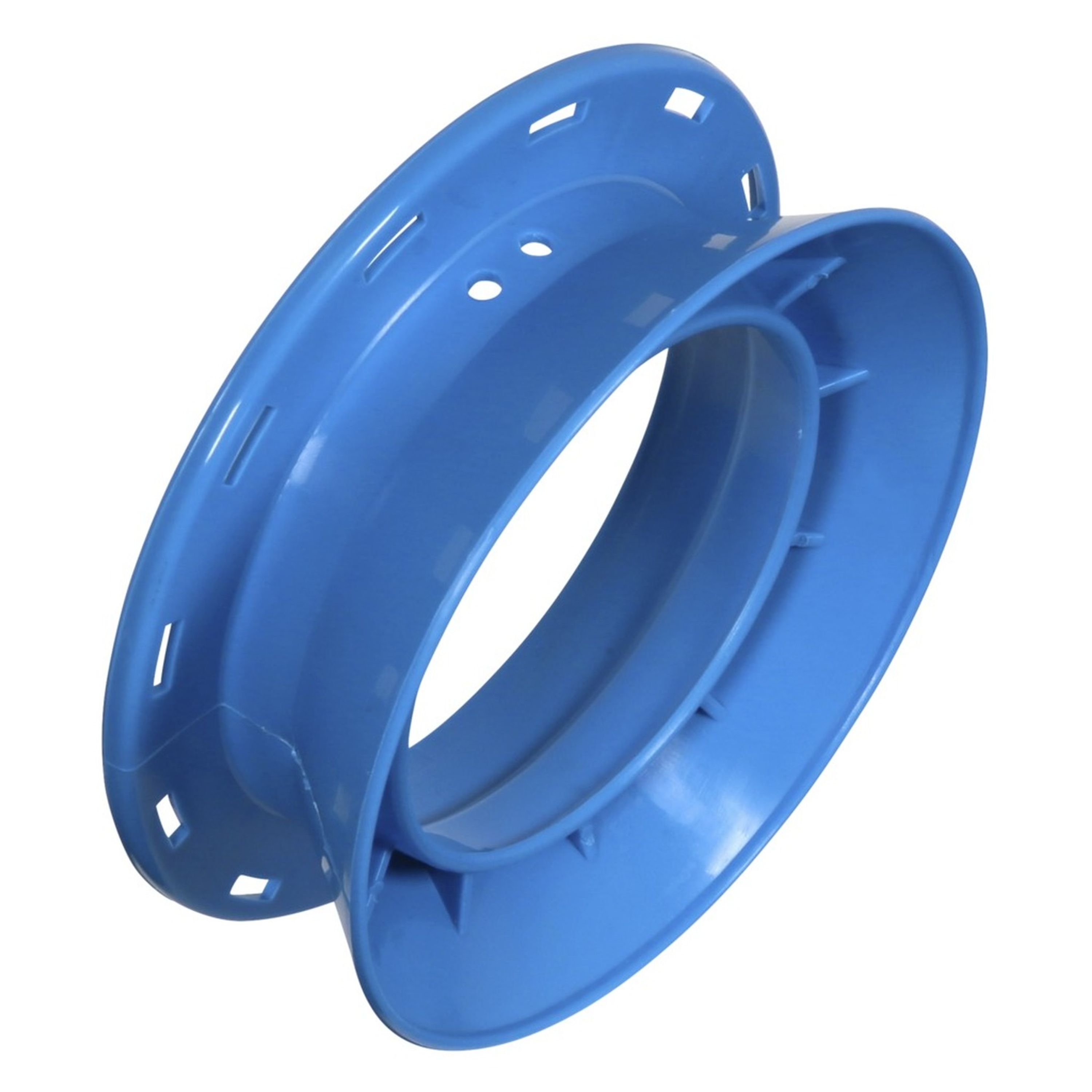 Hand Caster Blue 120mm Plain