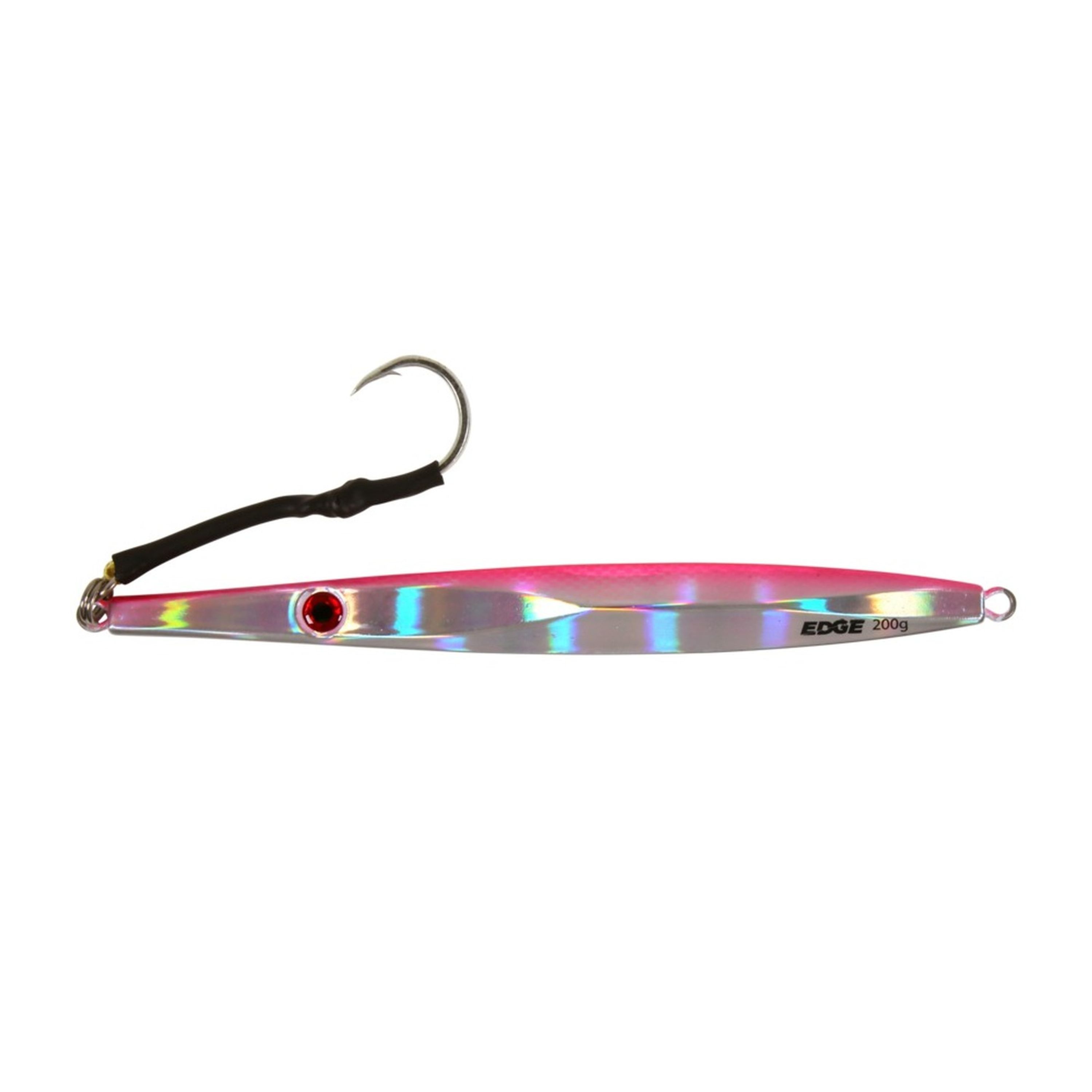 Edge 200g Flutter Jig Pink/Silver