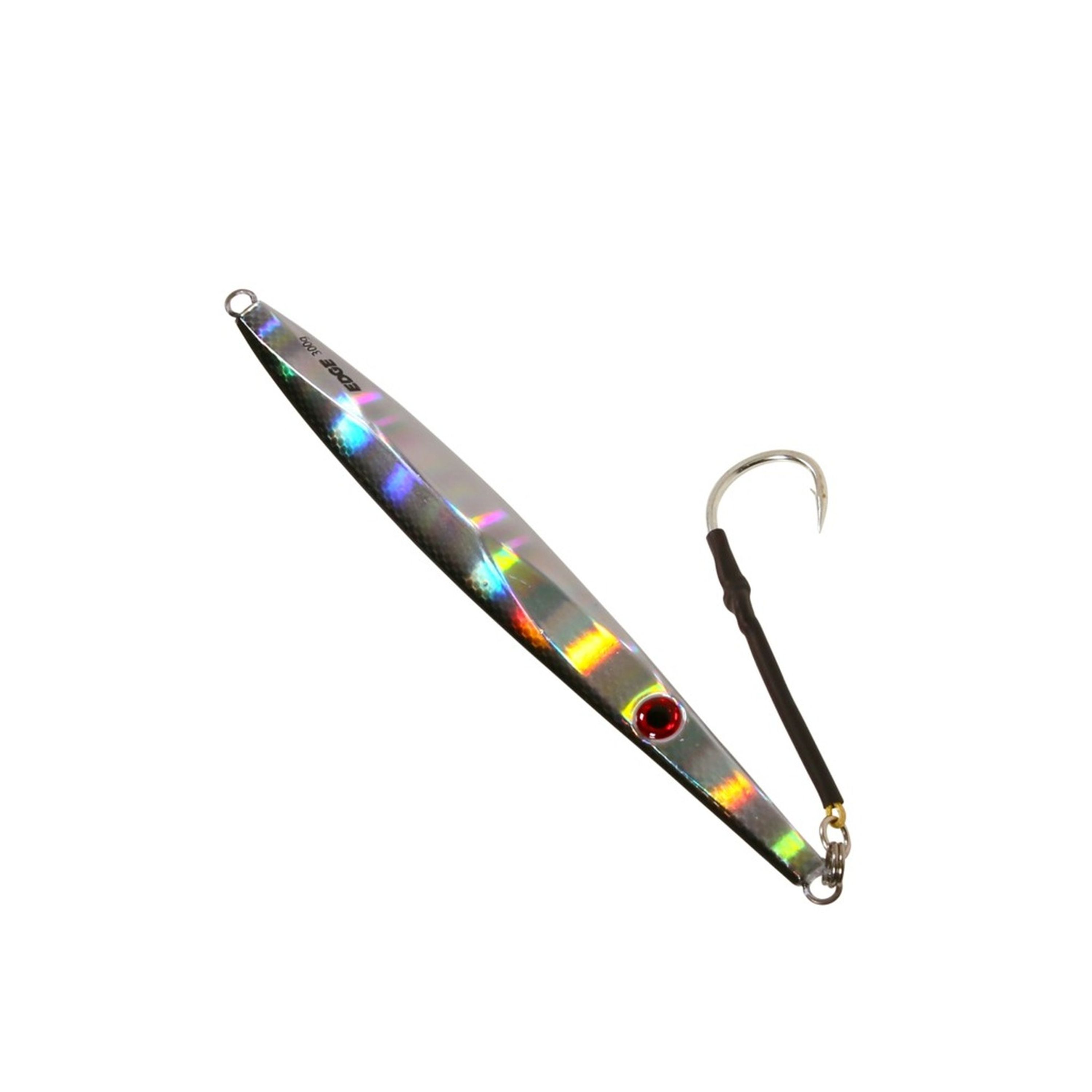 Edge 300g Flutter Jig Black/Silver