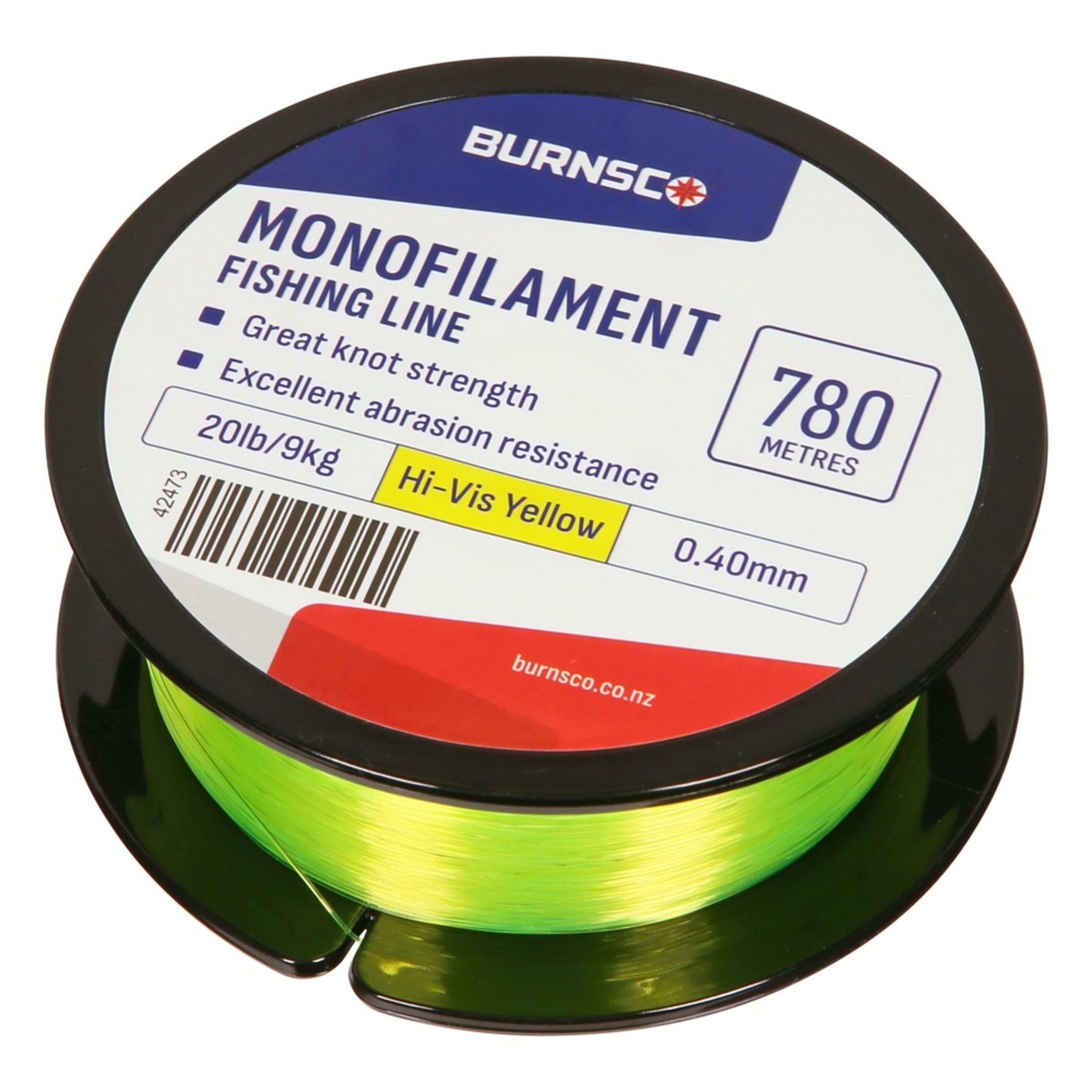 Burnsco Hi-Vis Yellow Mono 20lb
