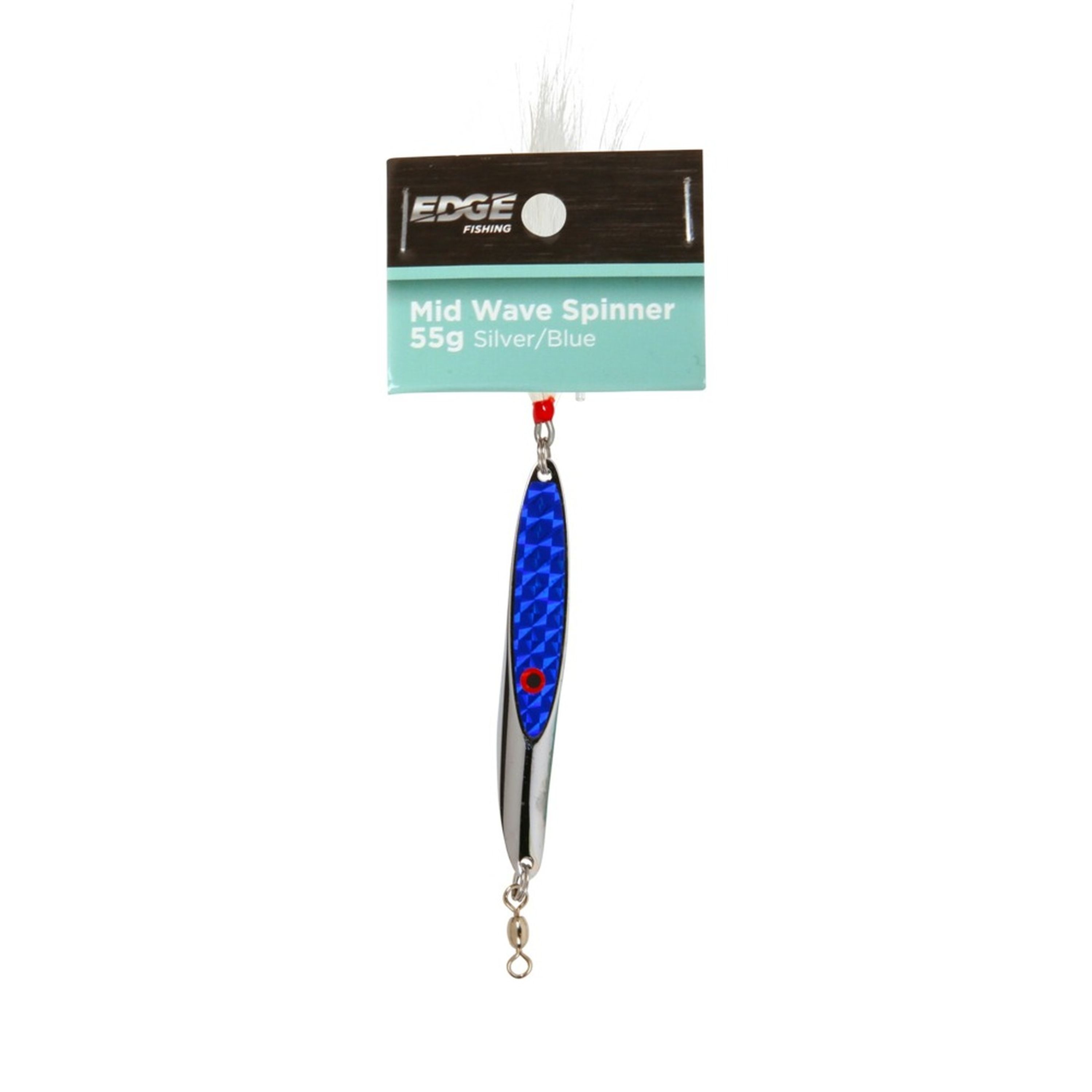 Edge Mid Wave Spinner 55g Silver/Blue