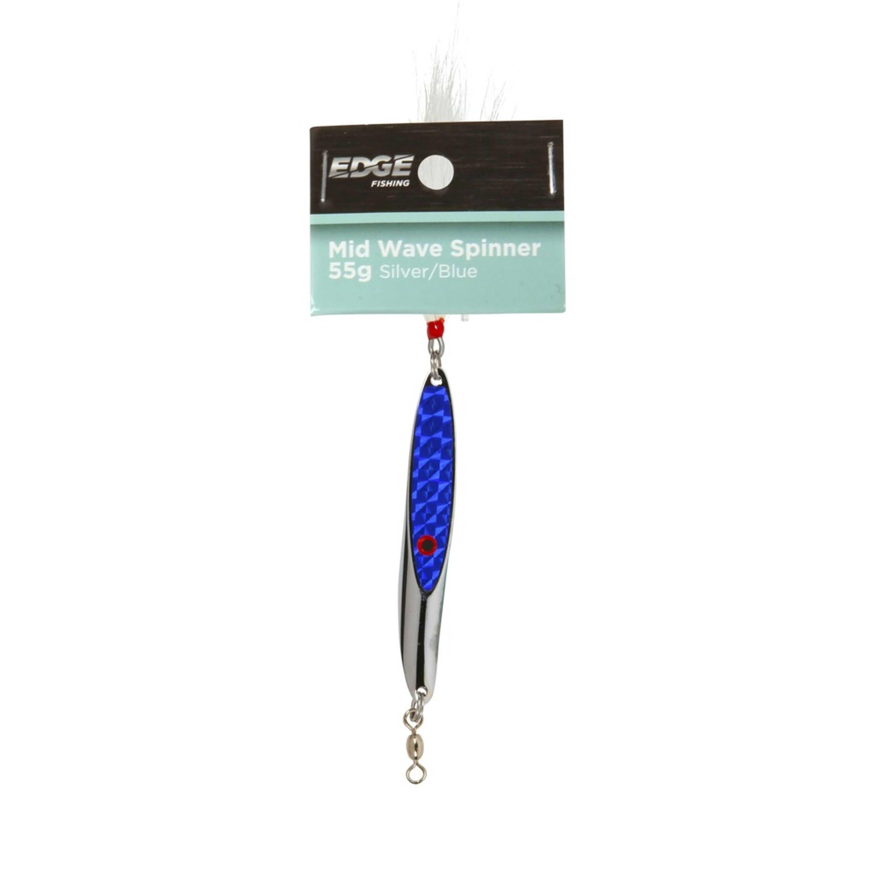 Edge Mid Wave Spinner 55g Silver/Blue