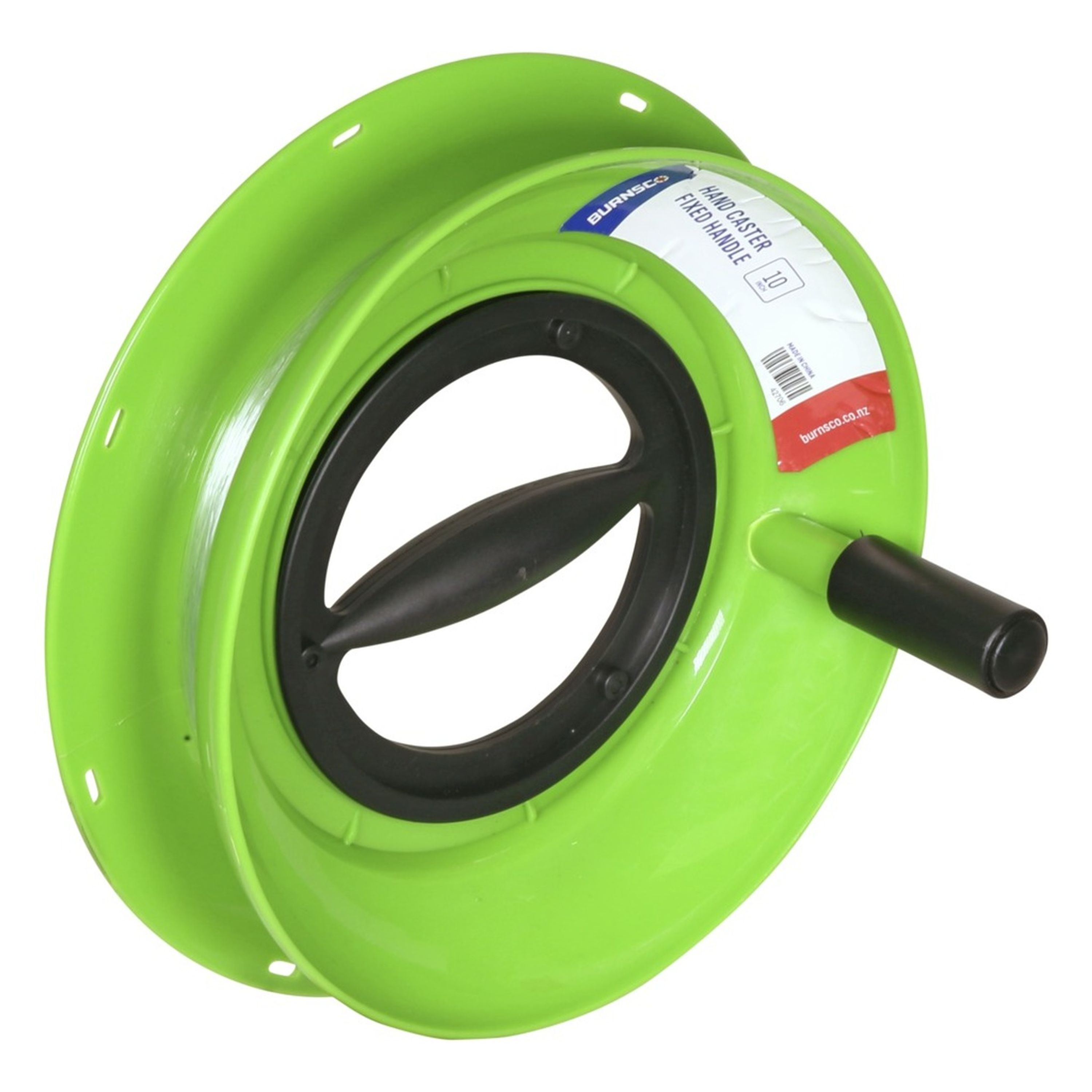 Burnsco Hand Caster Fixed Handle 10in