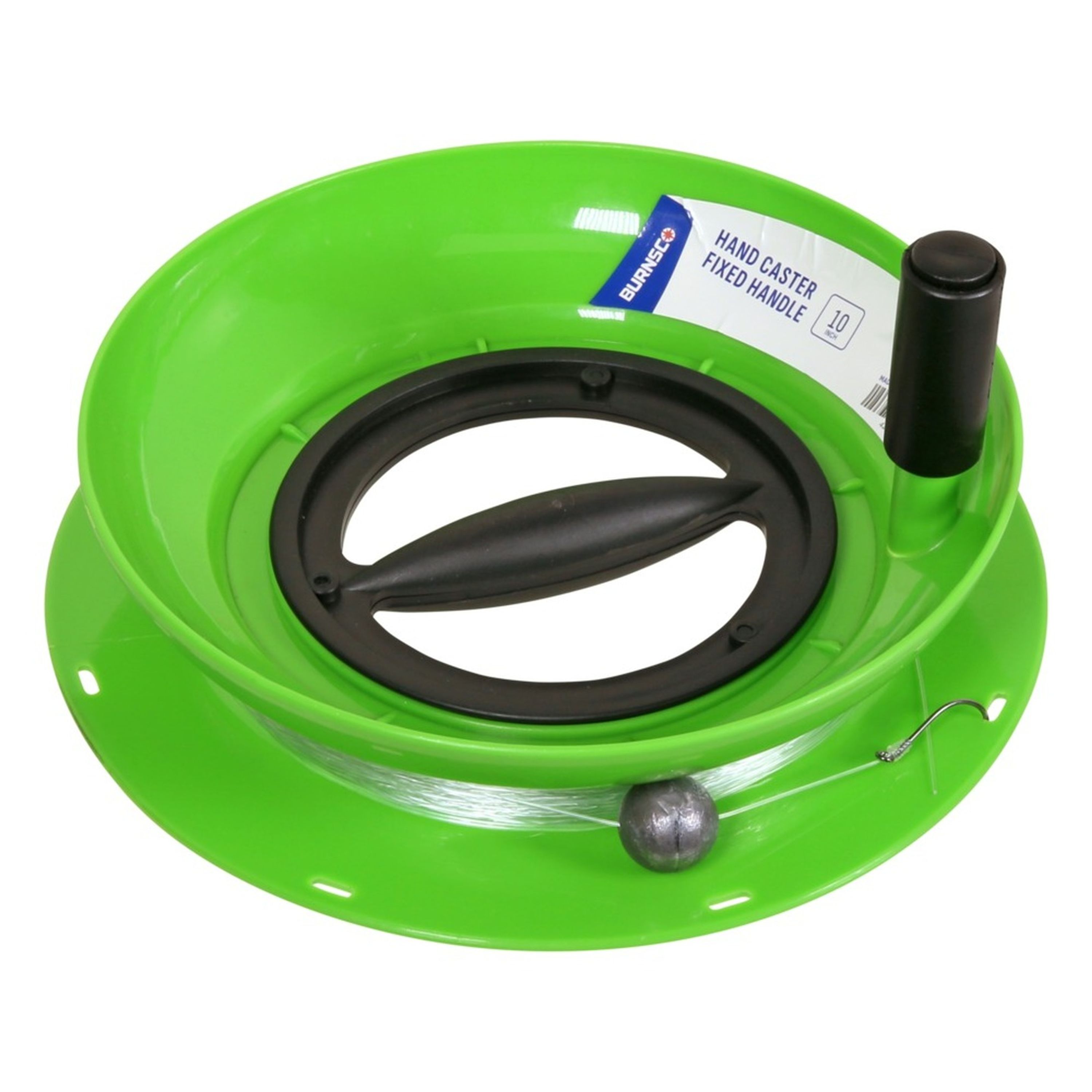 Burnsco Hand Caster Fixed Handle 10in