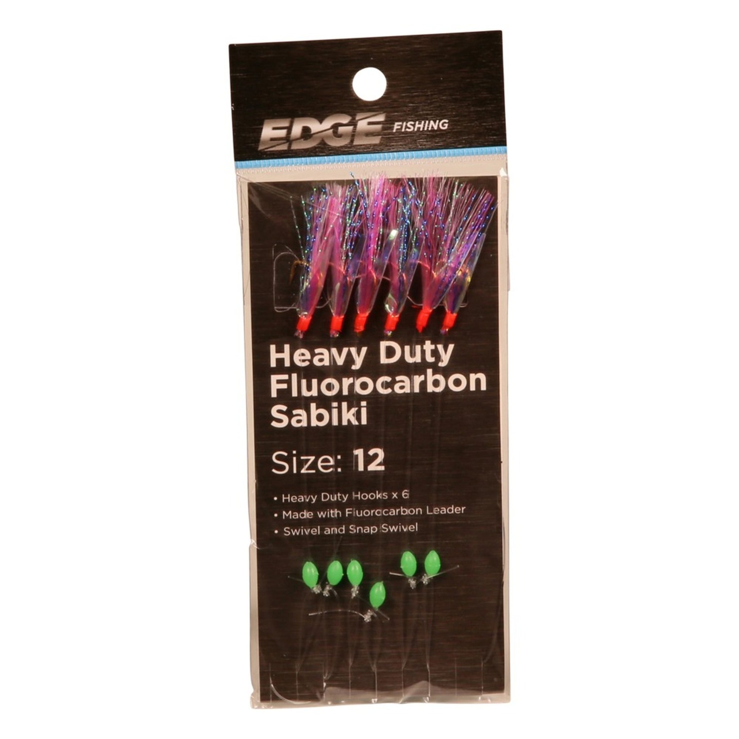 Edge Fluorocarbon HD Sabiki 12