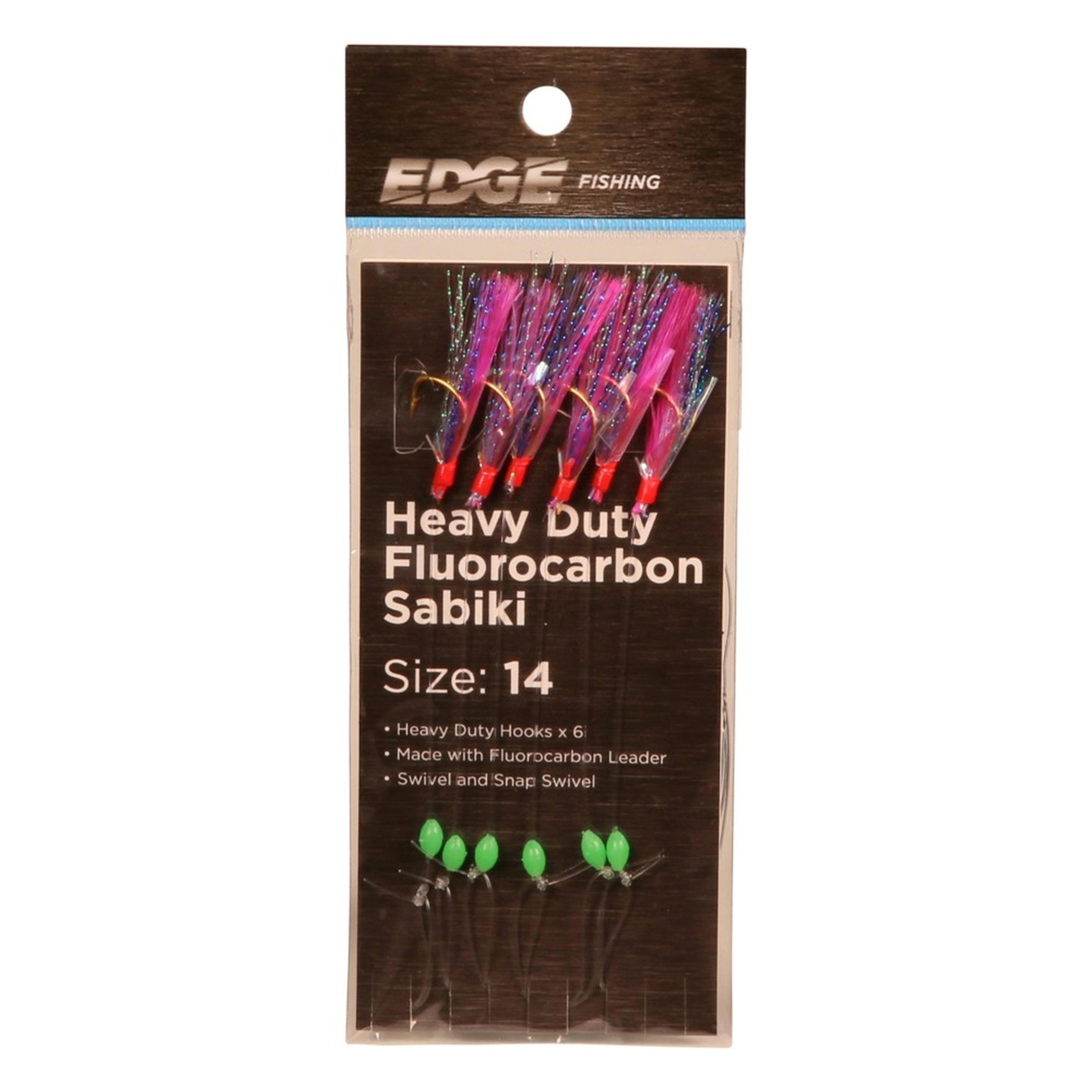 Edge Fluorocarbon HD Sabiki 14
