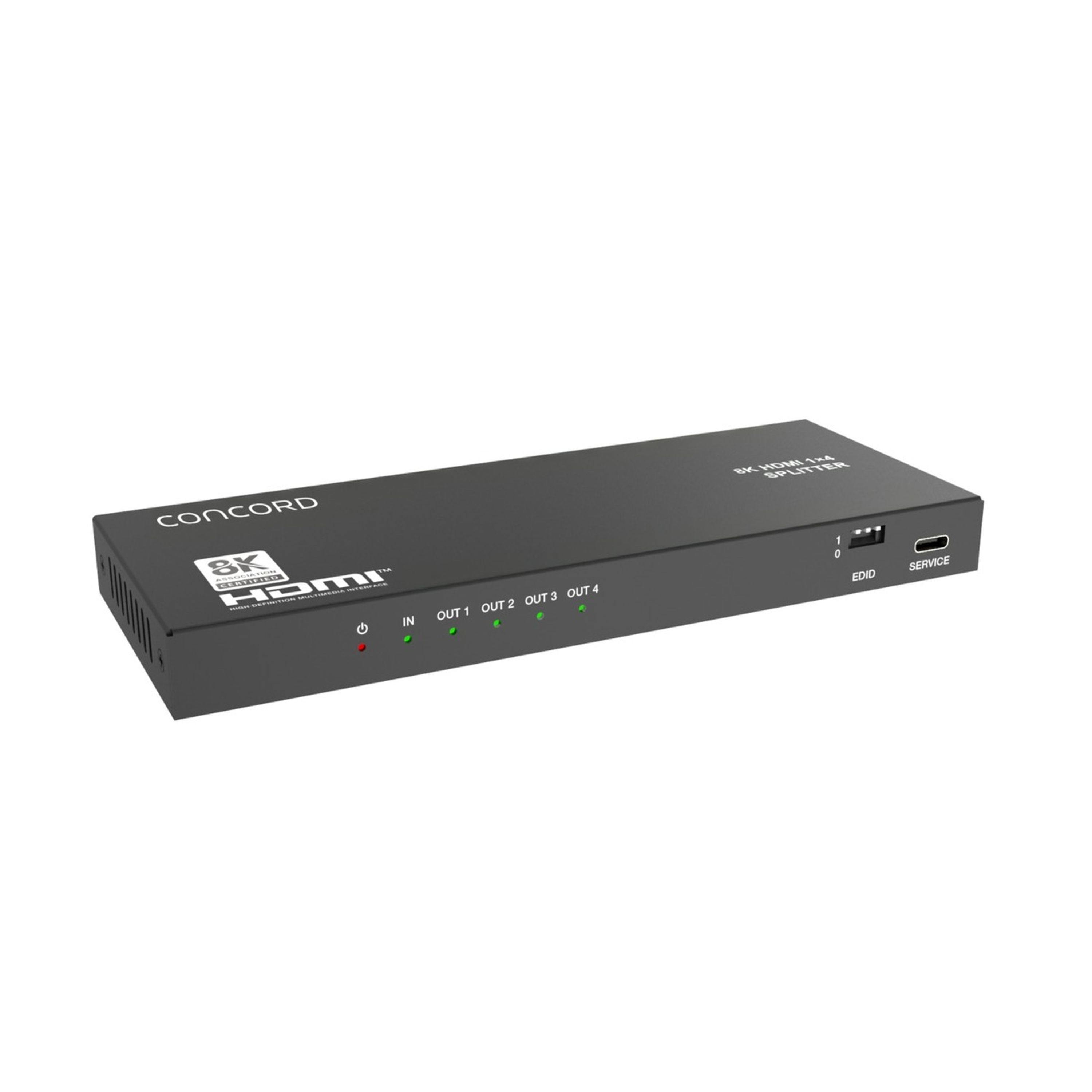Concord 4-Way 8K HDMI Splitter