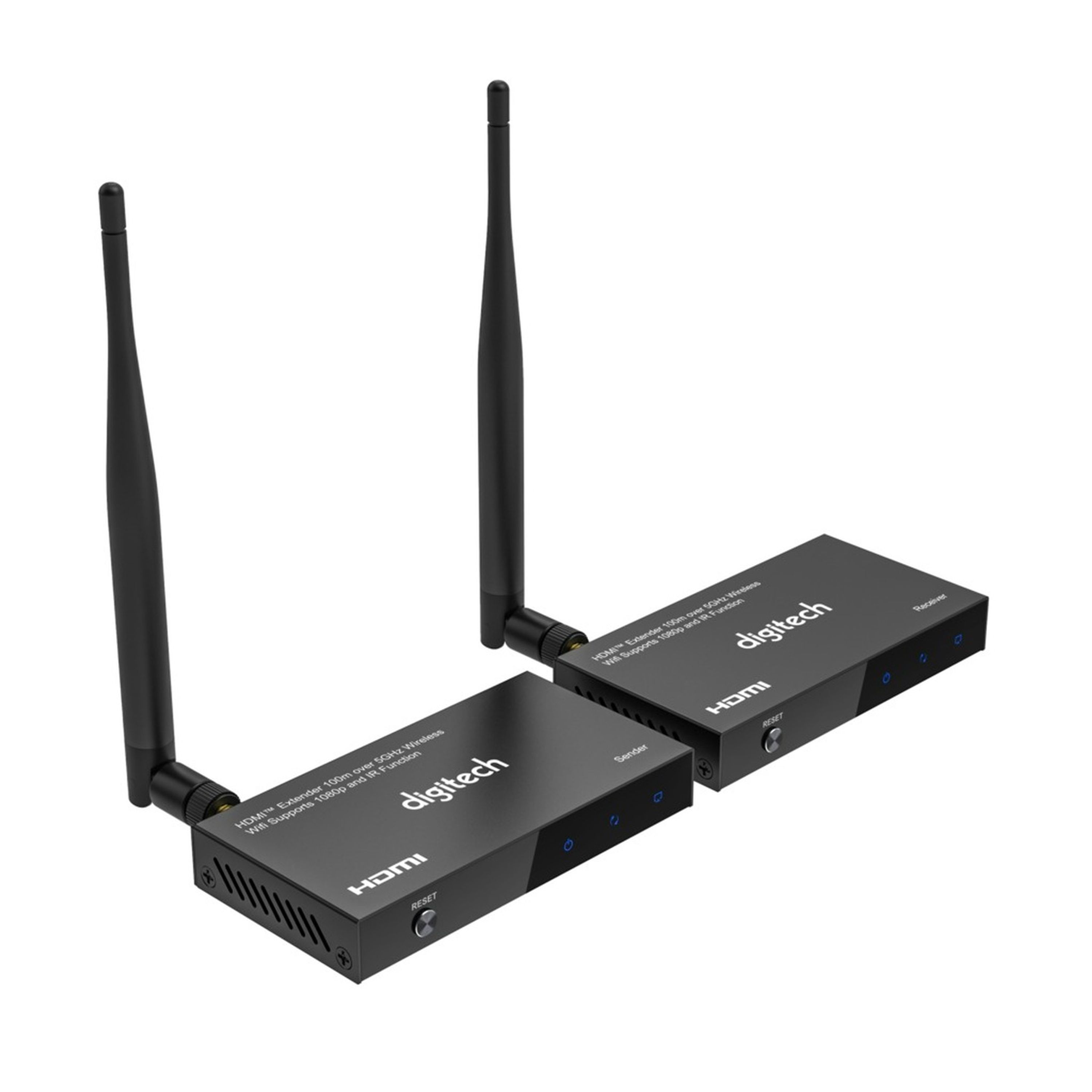 HDMI Extender 100m over 5GHz Wireless Wi-Fi Supports 1080p and IR Function