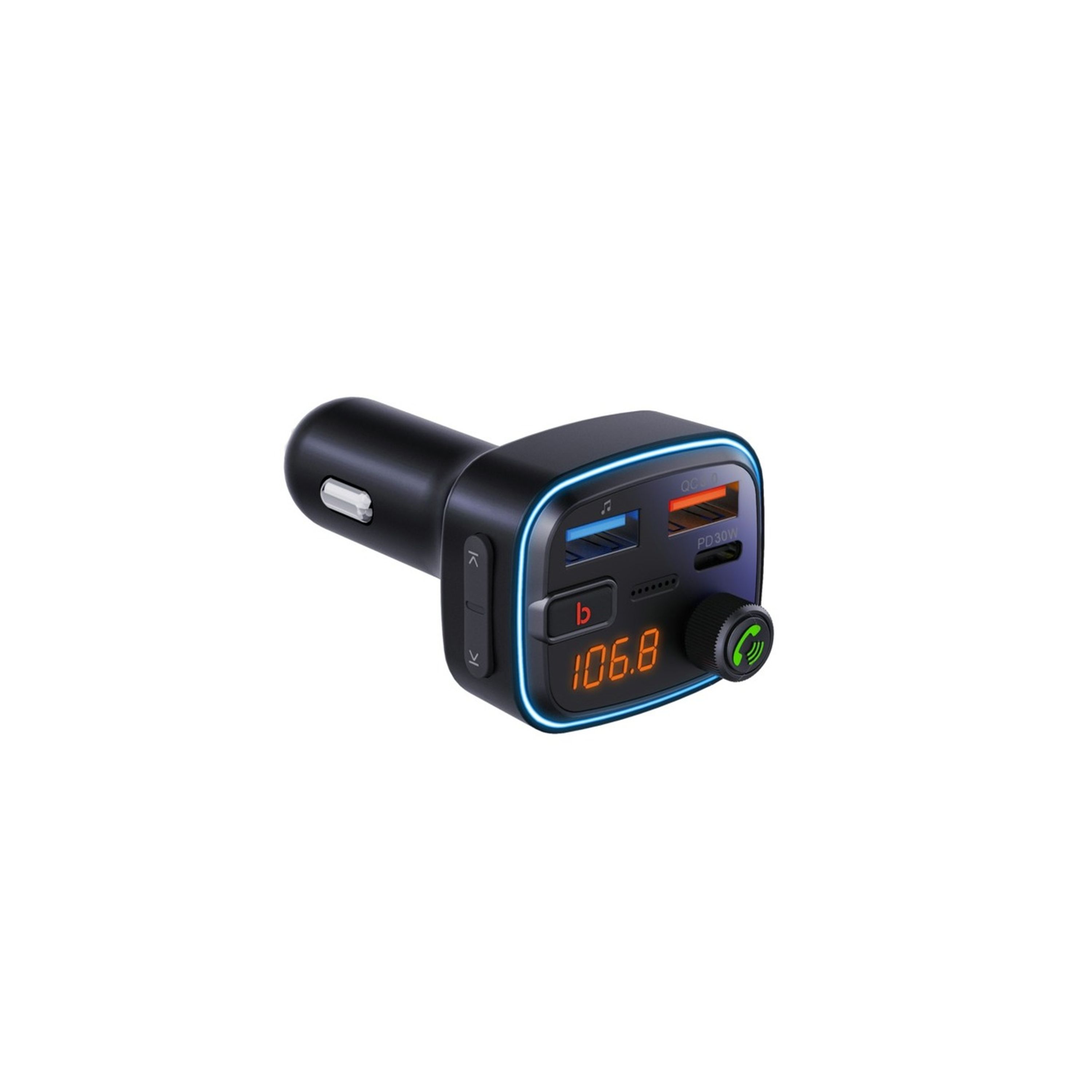 Digitech FM Transmitter with Bluetooth® Technology, PD30W & QC3.0 Charging