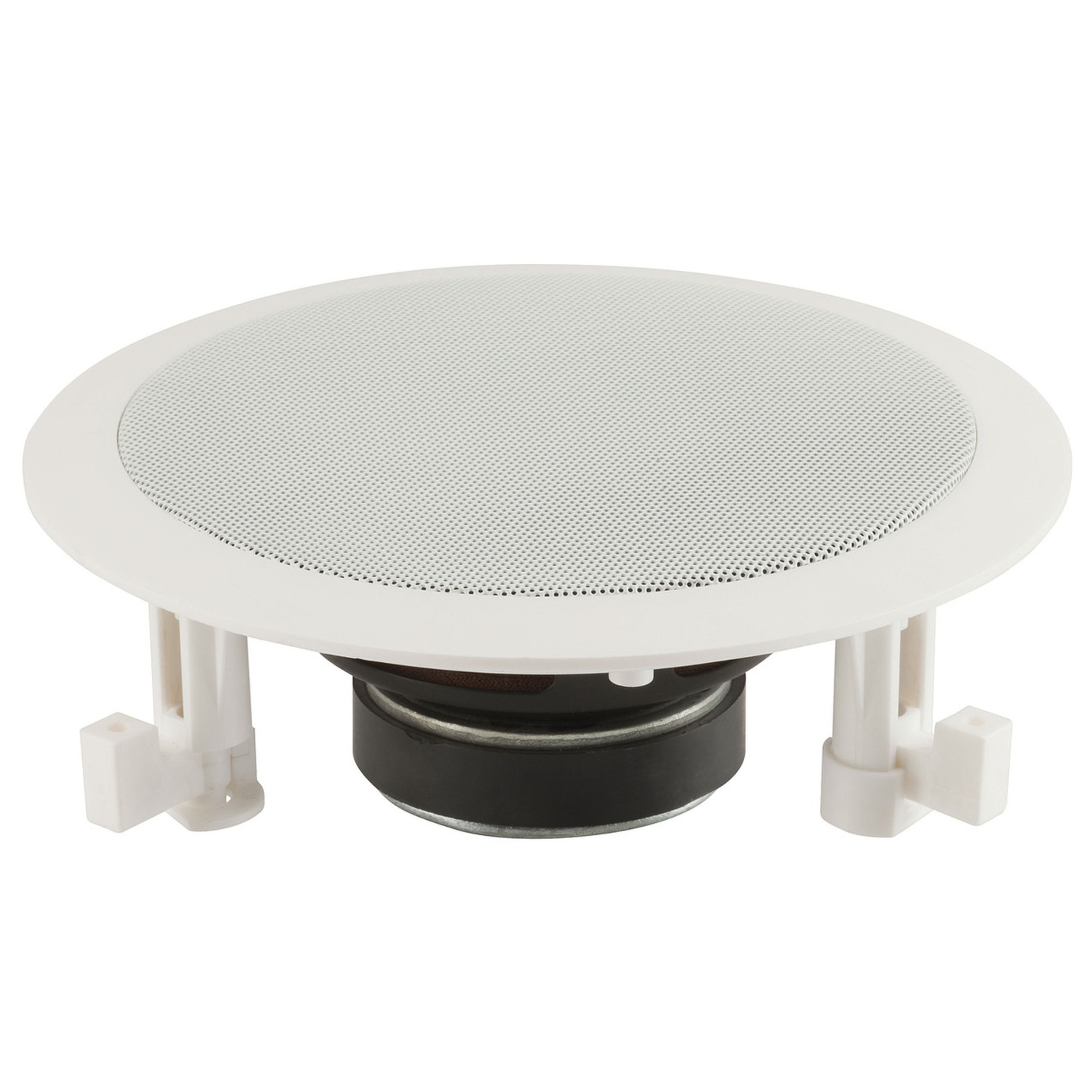 In-Ceiling 2 Way 5.25 Inch Speaker with Fixed Tweeter