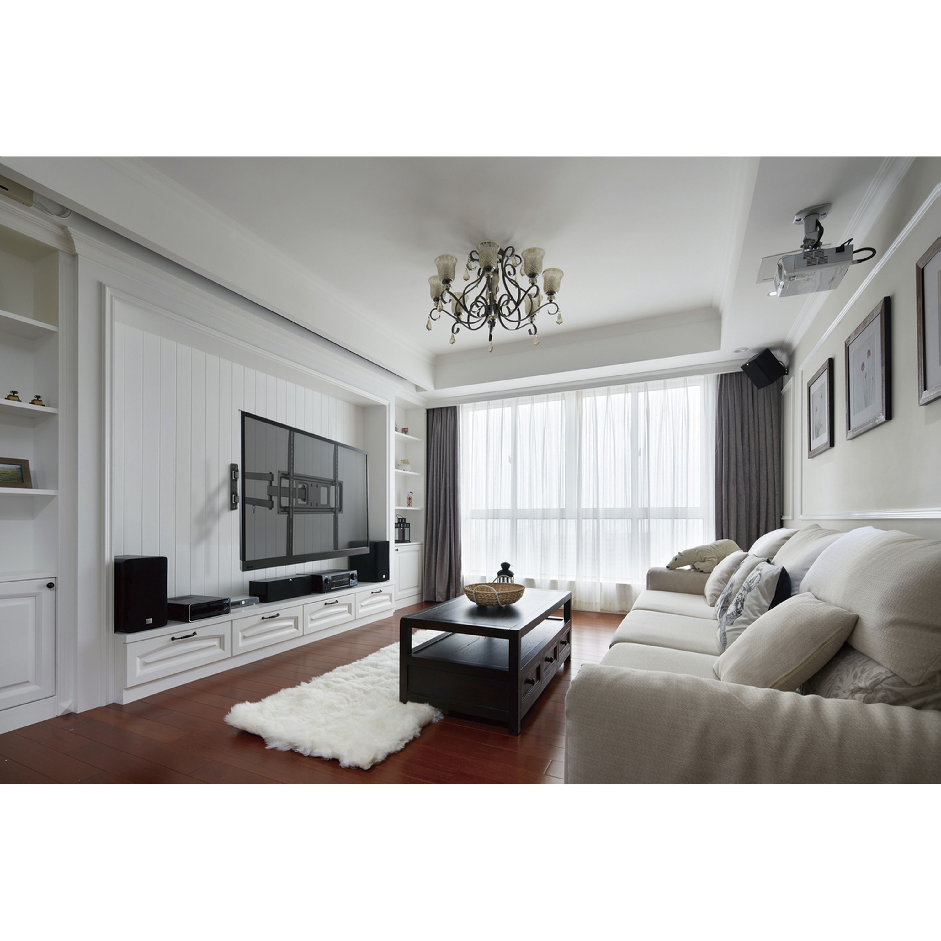 37-70 inch LCD TV Wall Mount Bracket Tilt/Swivel/Screen Level 35Kg 
