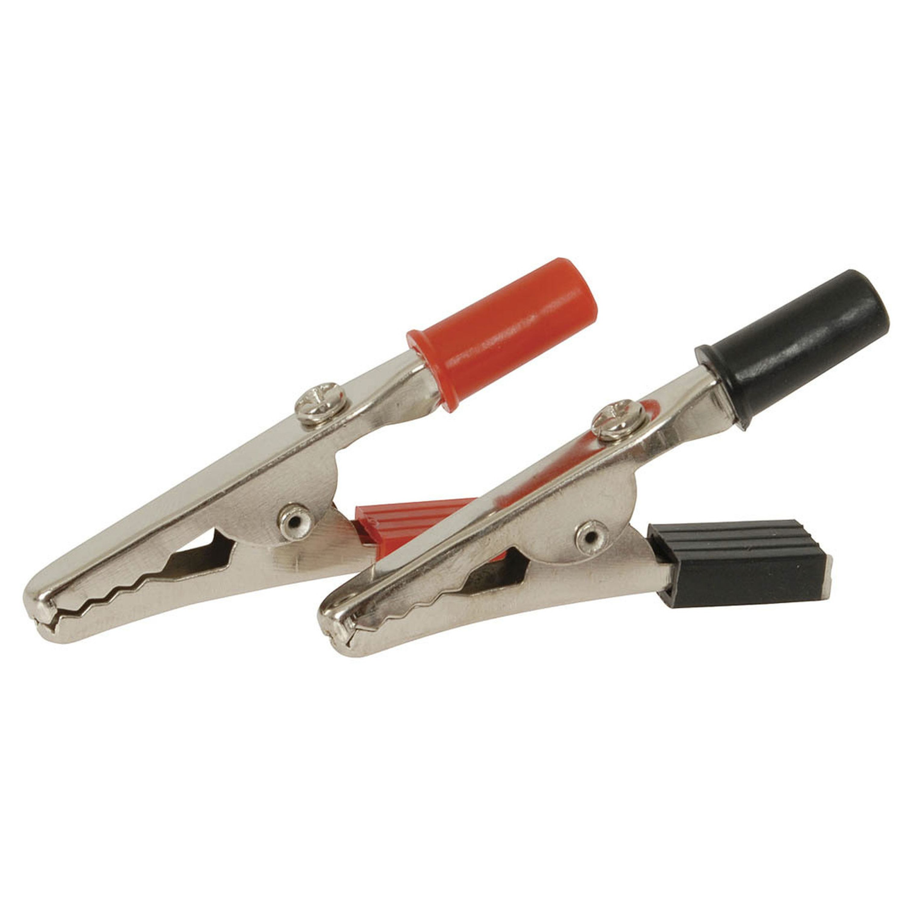 Alligator Clip with Screw Terminal - Black