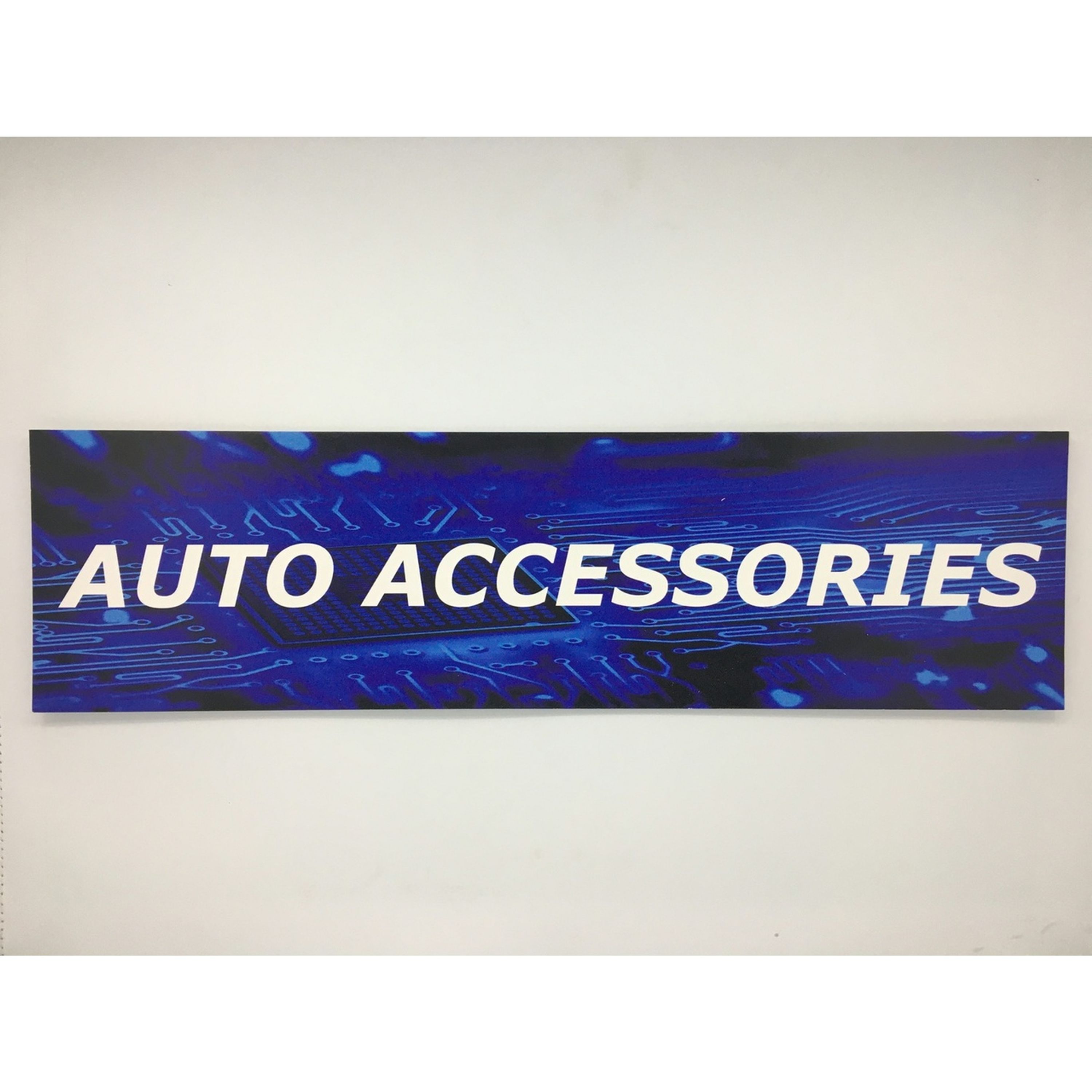 Resellers category sign blue AUTO ACC.