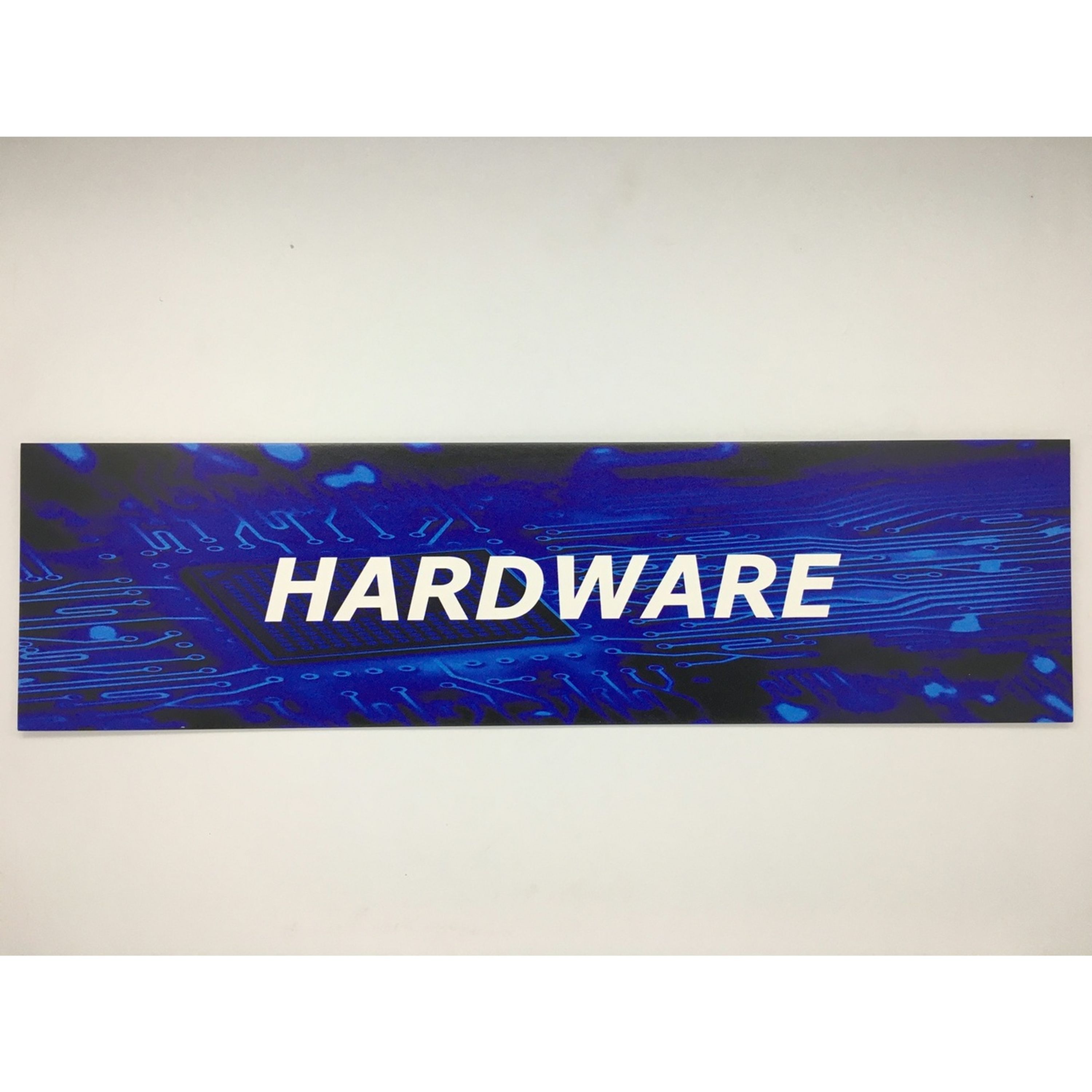 Resellers category sign blue HARDWARE