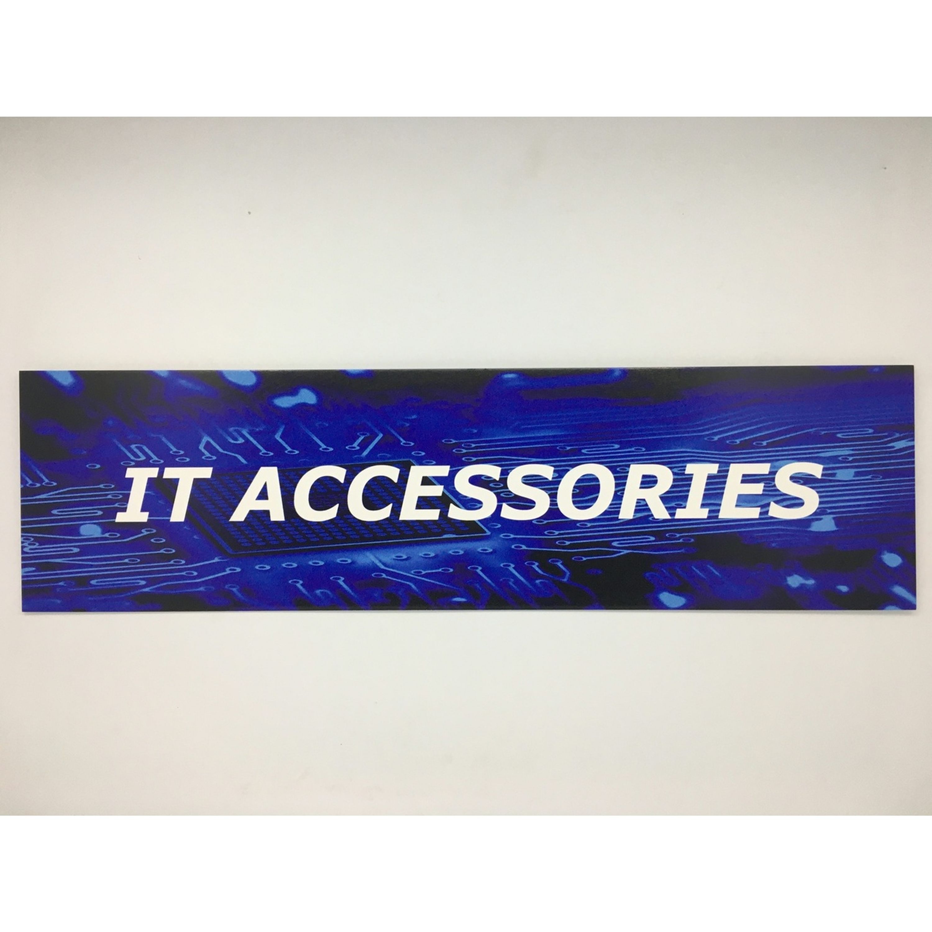 Resellers category sign blue IT ACC.