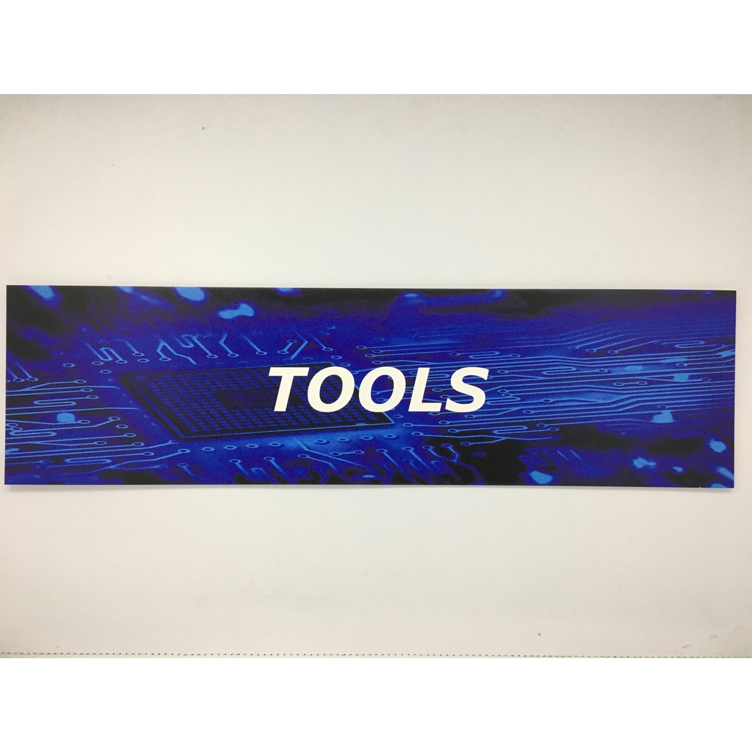 Resellers category sign blue TOOLS