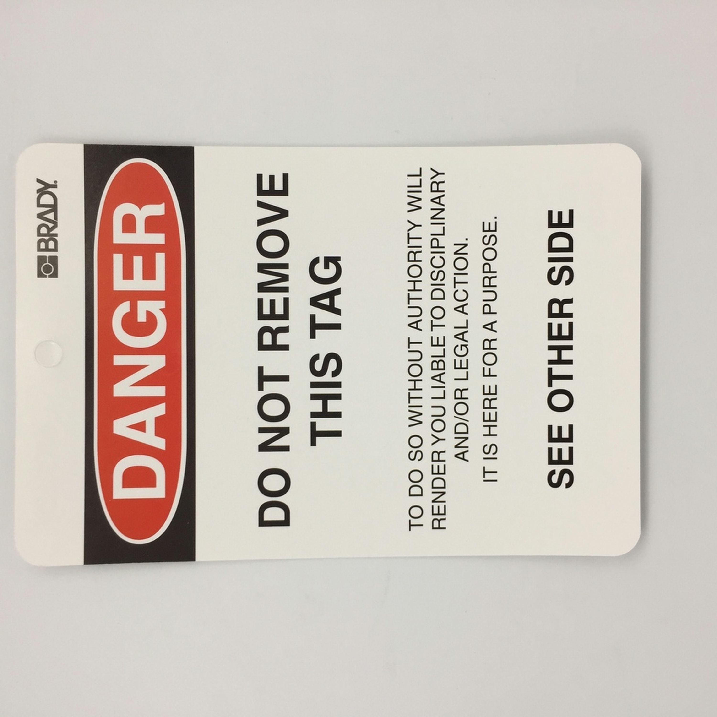 Out of Service Tag Packet of 10