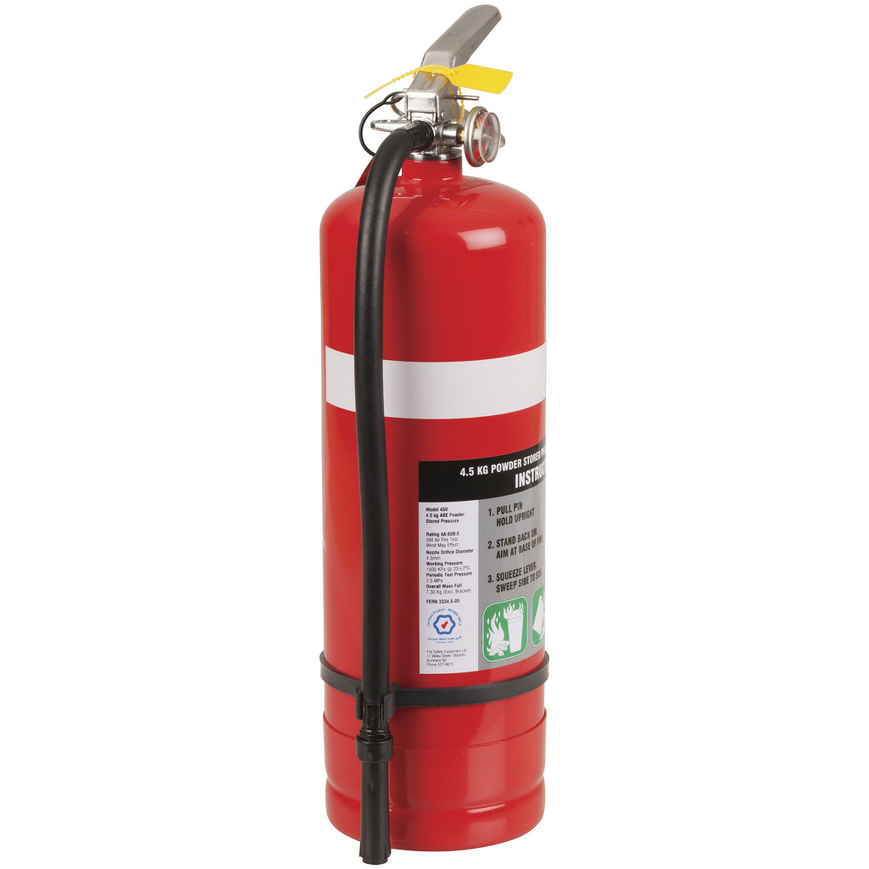 4.5kg Fire Extinguisher 4A:60B:E