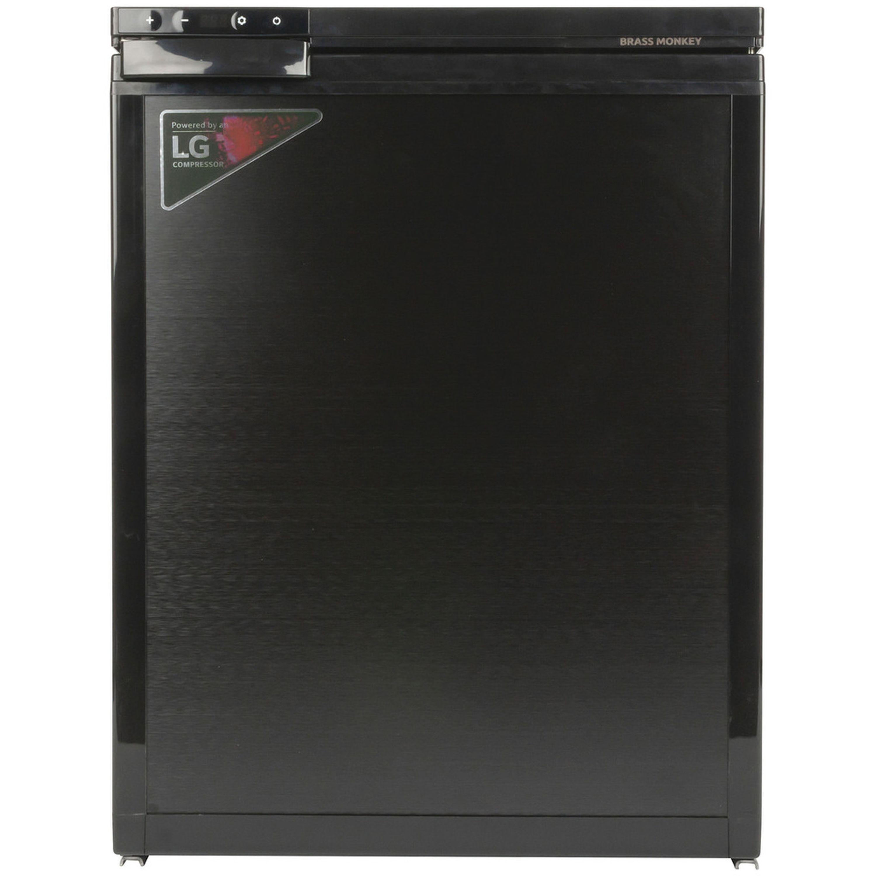 65L Brass Monkey Single Door Caravan Fridge with Freezer Zone