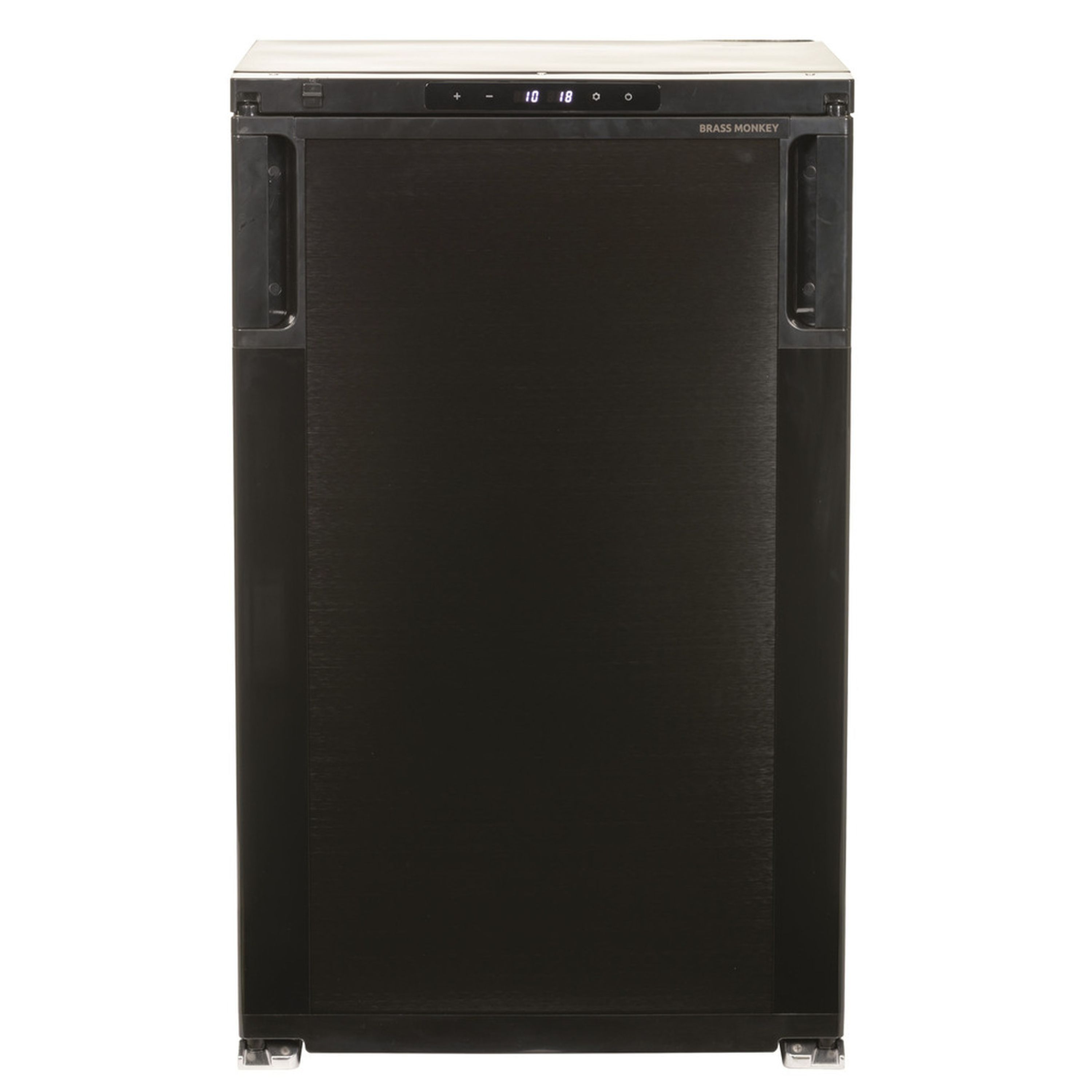 85L Brass Monkey Single Door Caravan Fridge with Freezer Zone
