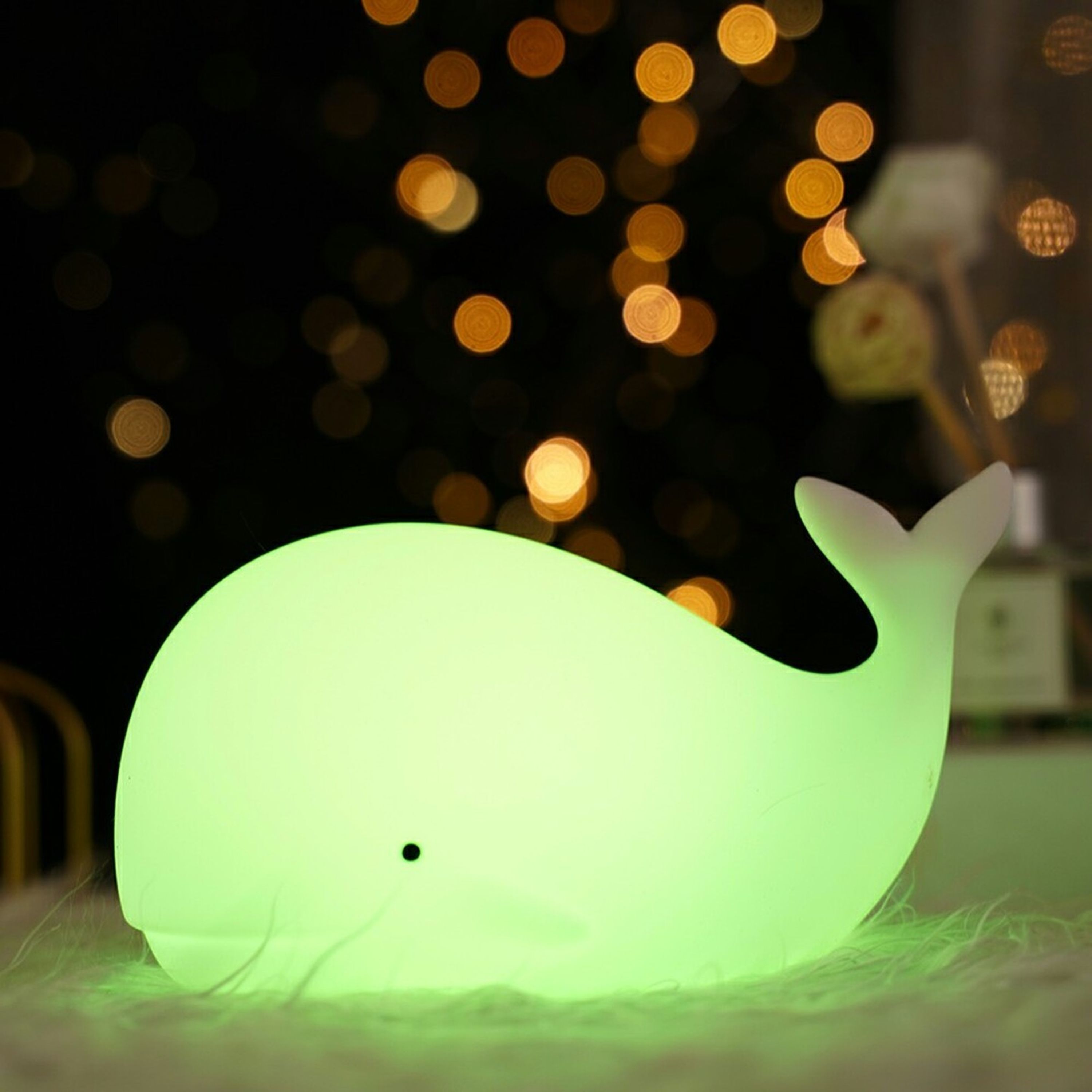Rechargeable Whale Night Light
