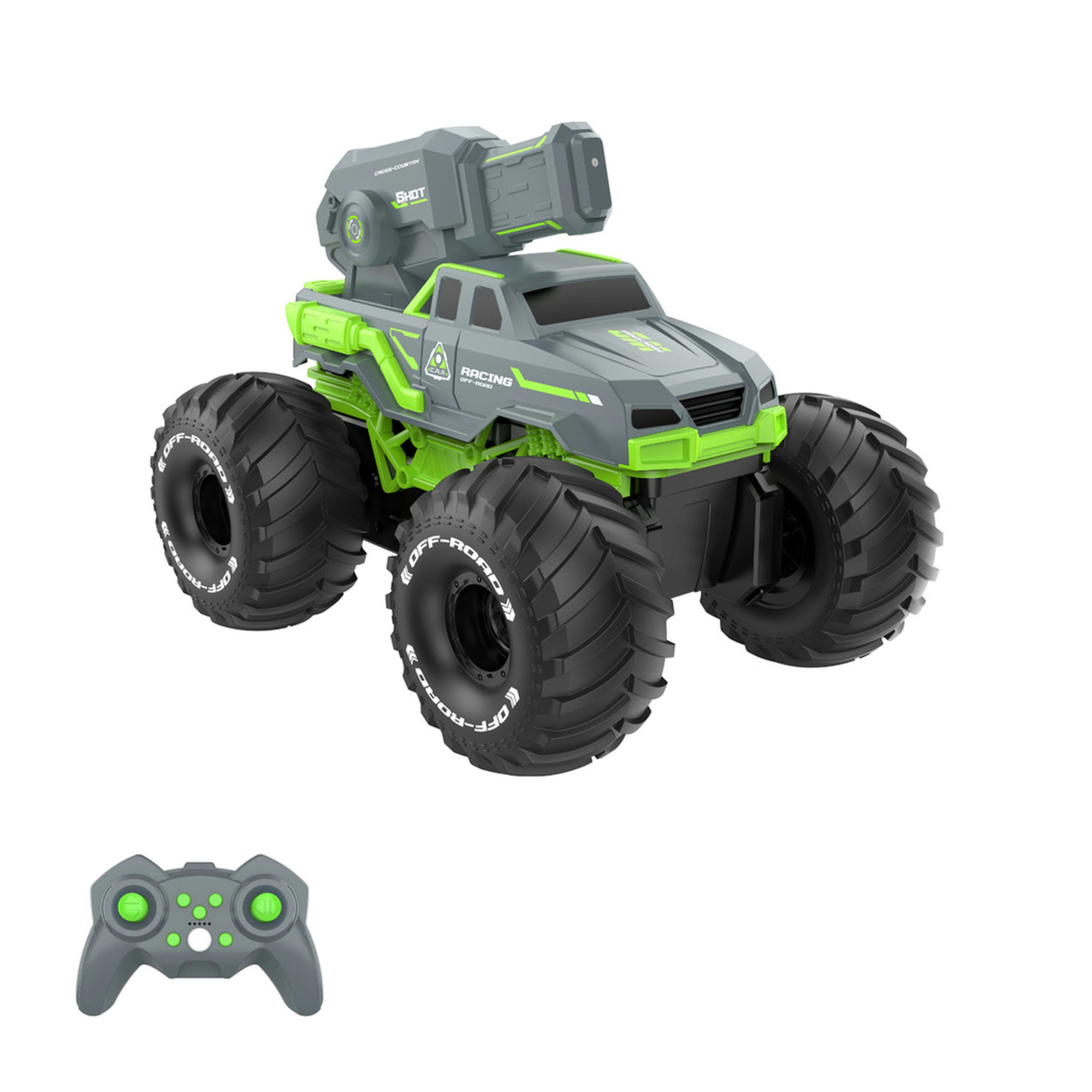RC Amphibious Car with Water Cannon