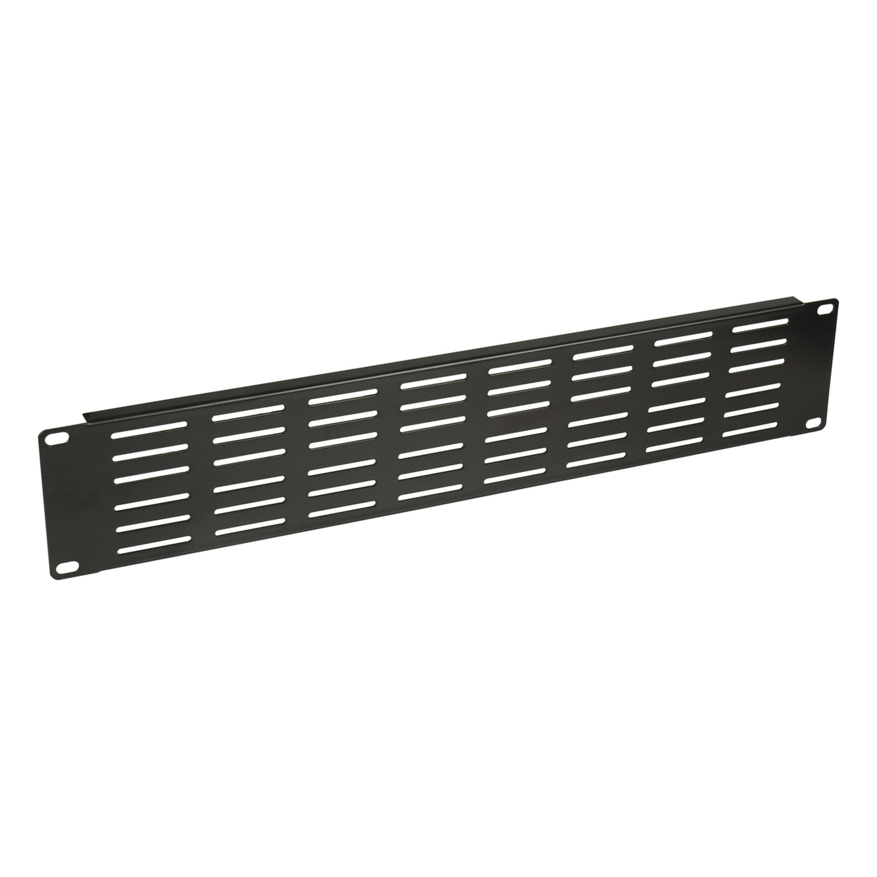 Vented Metal 2U Rack Mount Enclosure Panel