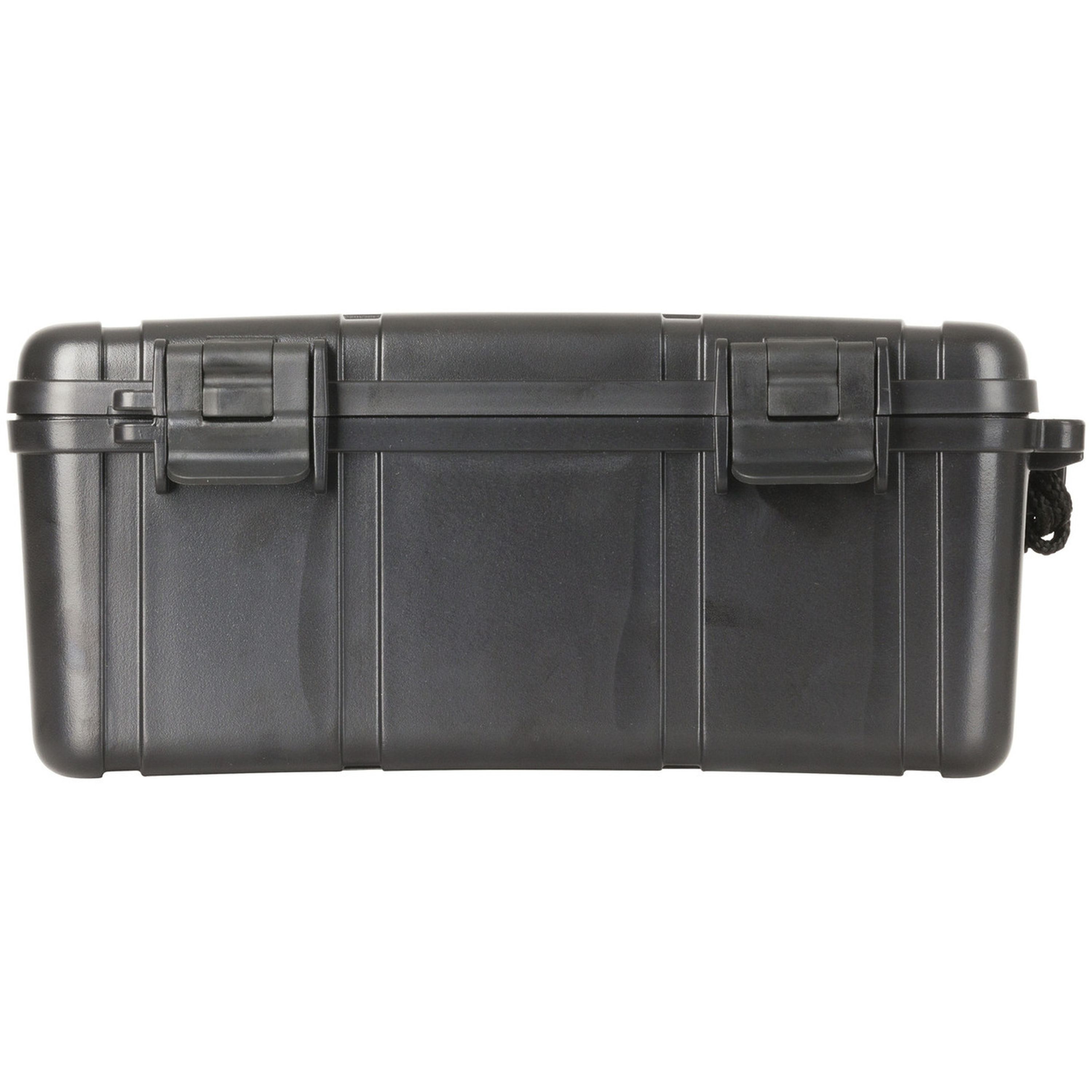 Black Waterproof ABS Plastic Case - 210 x 120 x 90mm