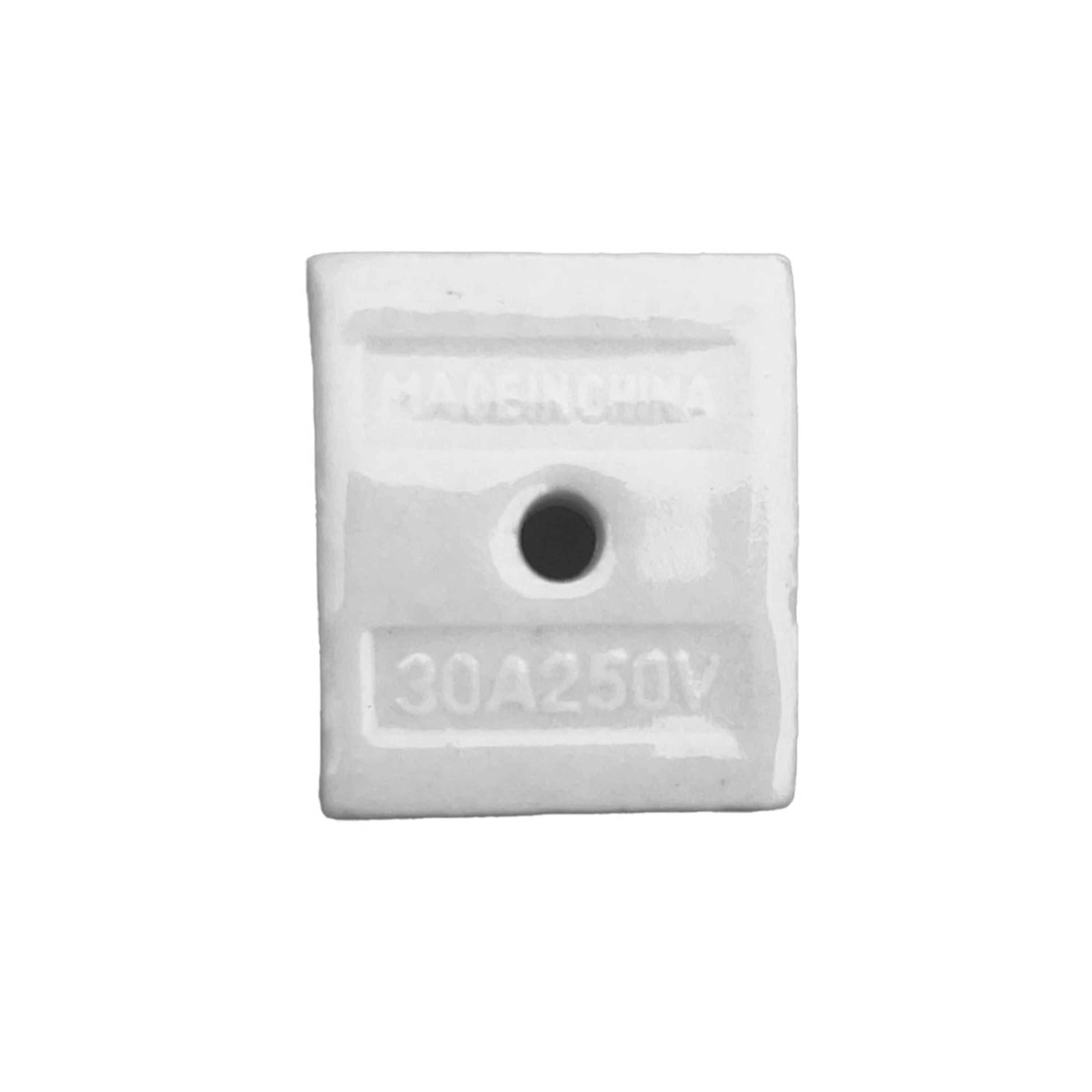 2 Wire Porcelain 30A Terminal Block 