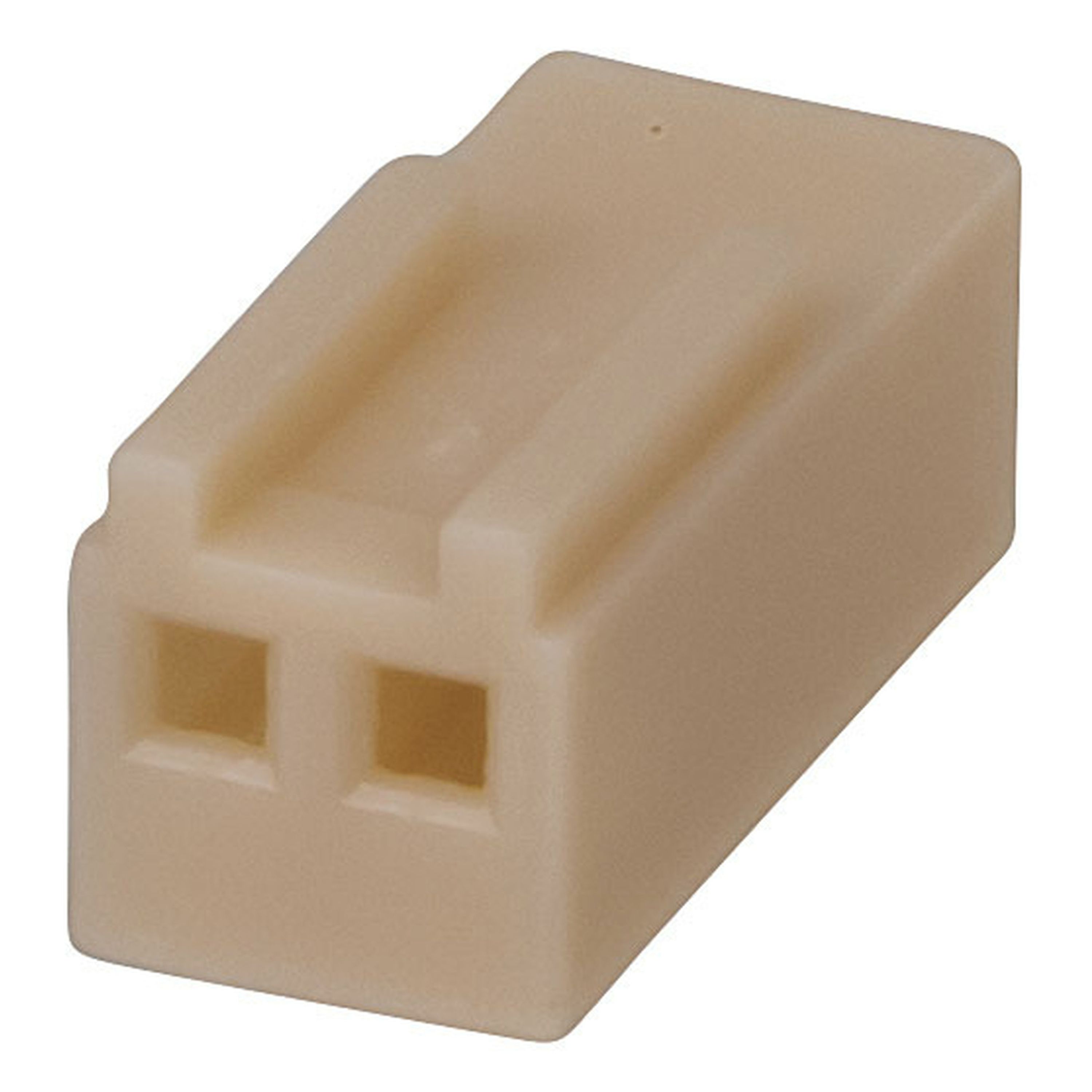 2 Pin 0.1in Header with Crimp Pins - 2.54mm Pitch