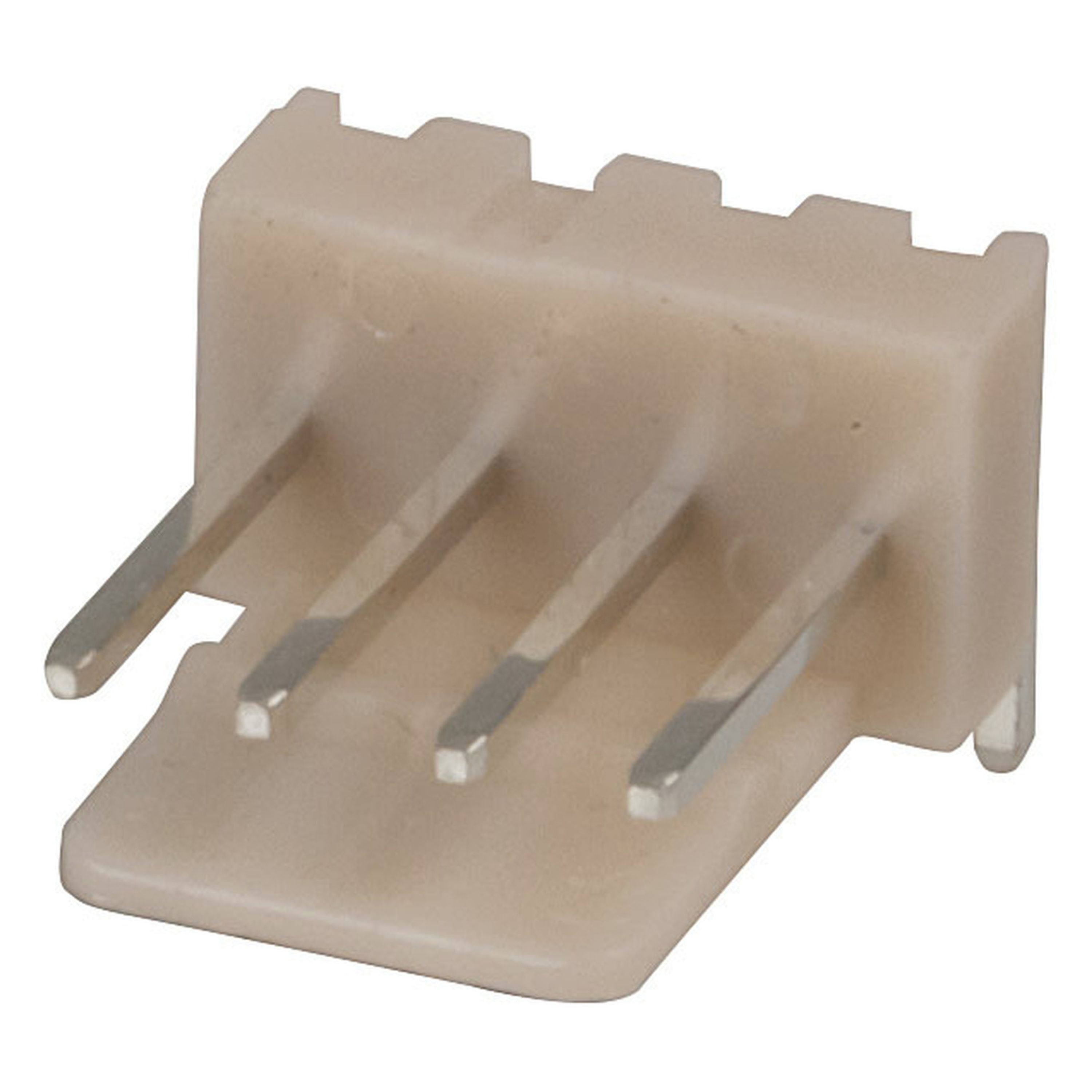 4 Pin 0.1in 90 Degree Locking Header - 2.54mm Pitch - Single