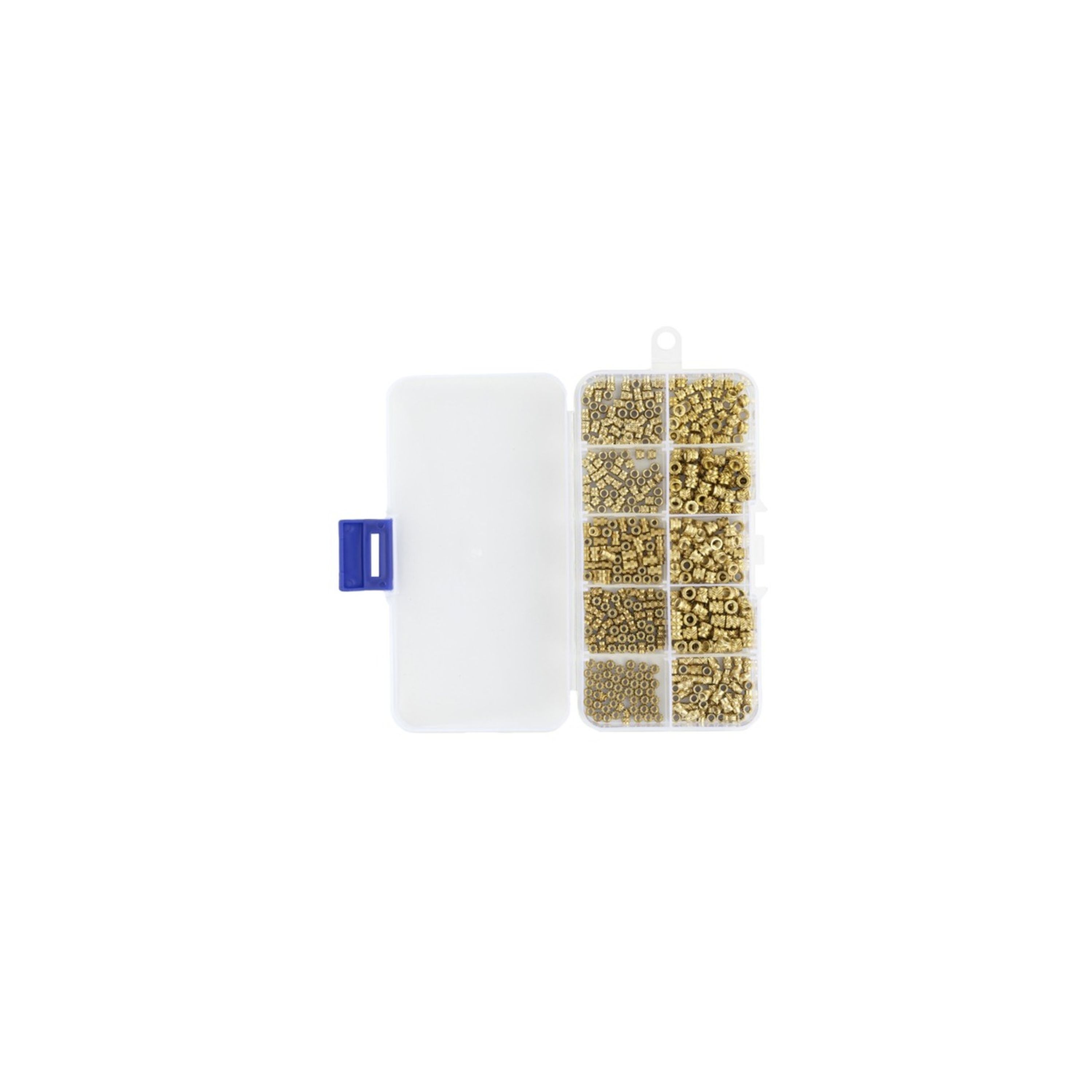Bushing Heat Set Threaded Brass M2 M2.5 M3 Set of 500