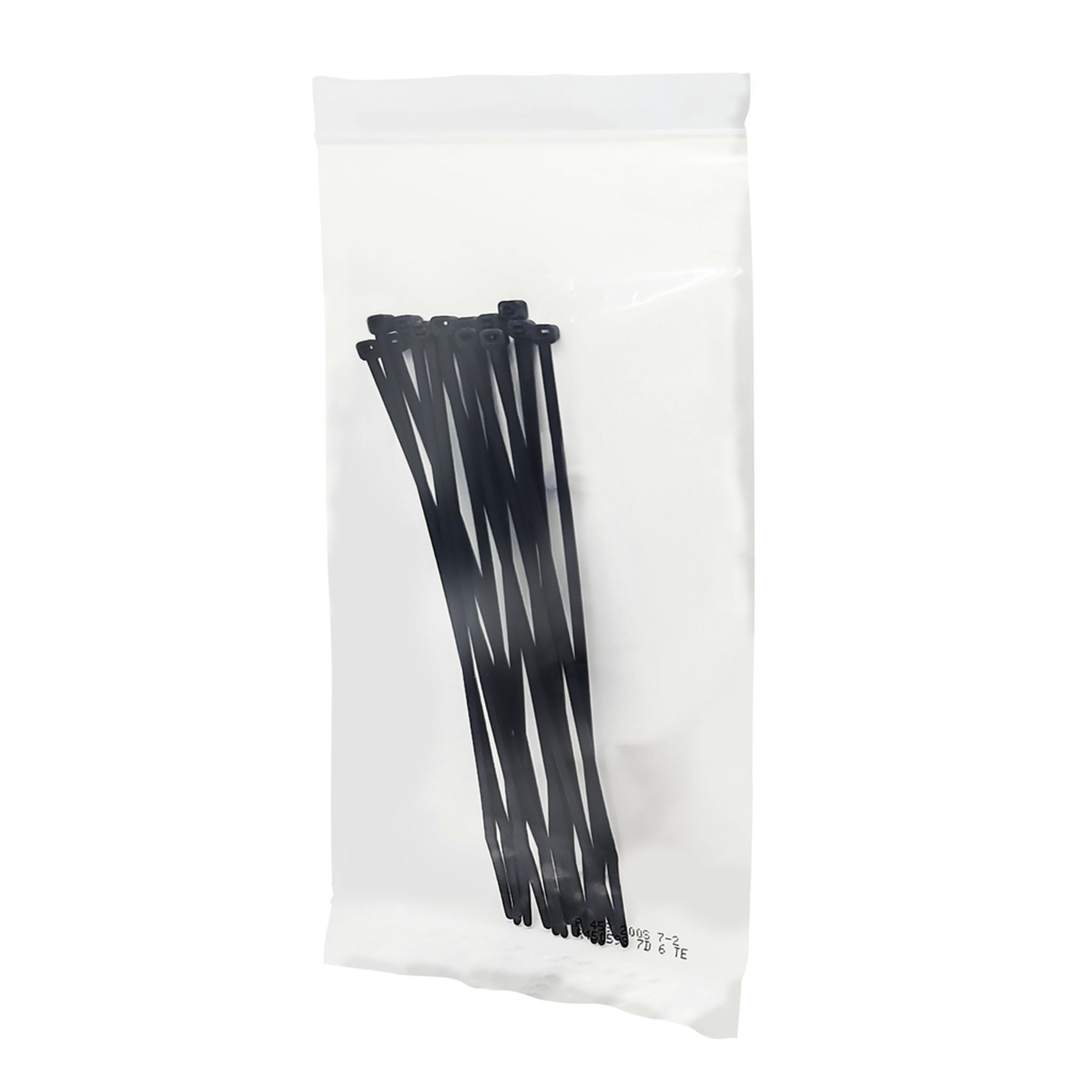 150mm Black Cable Ties - Pack of 15
