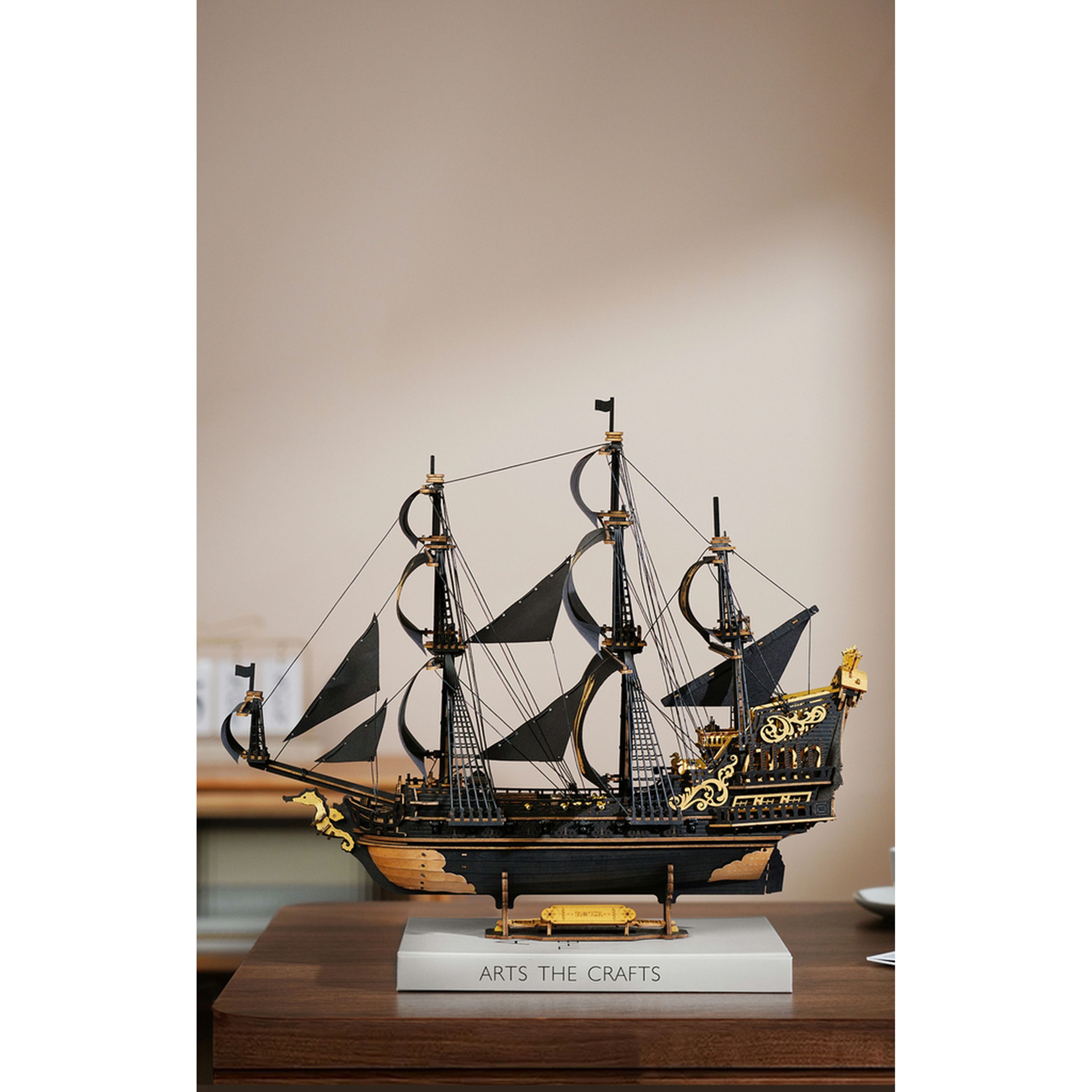 ROKR Pirate Ship Construction Kit