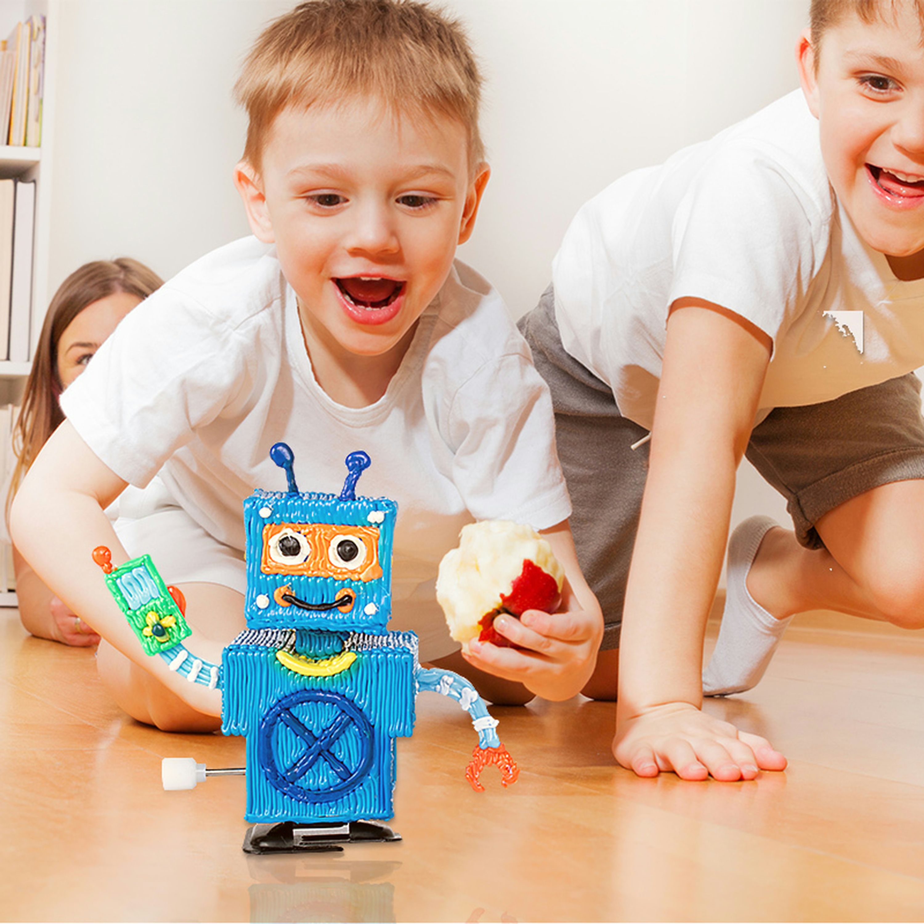 Walking Robots 3D Printer Pen Stencil