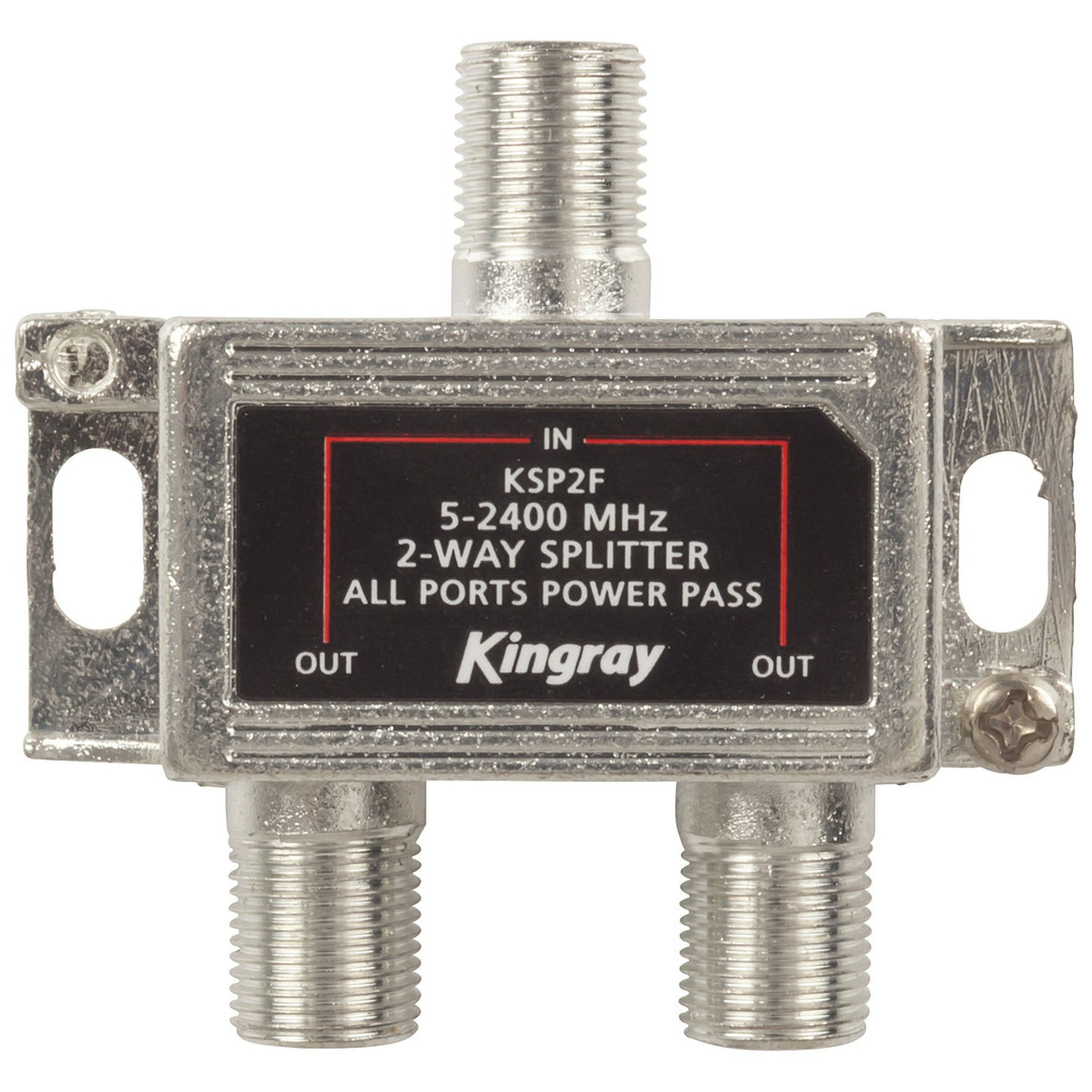 Kingray 2-Way Foxtel Approved Splitter