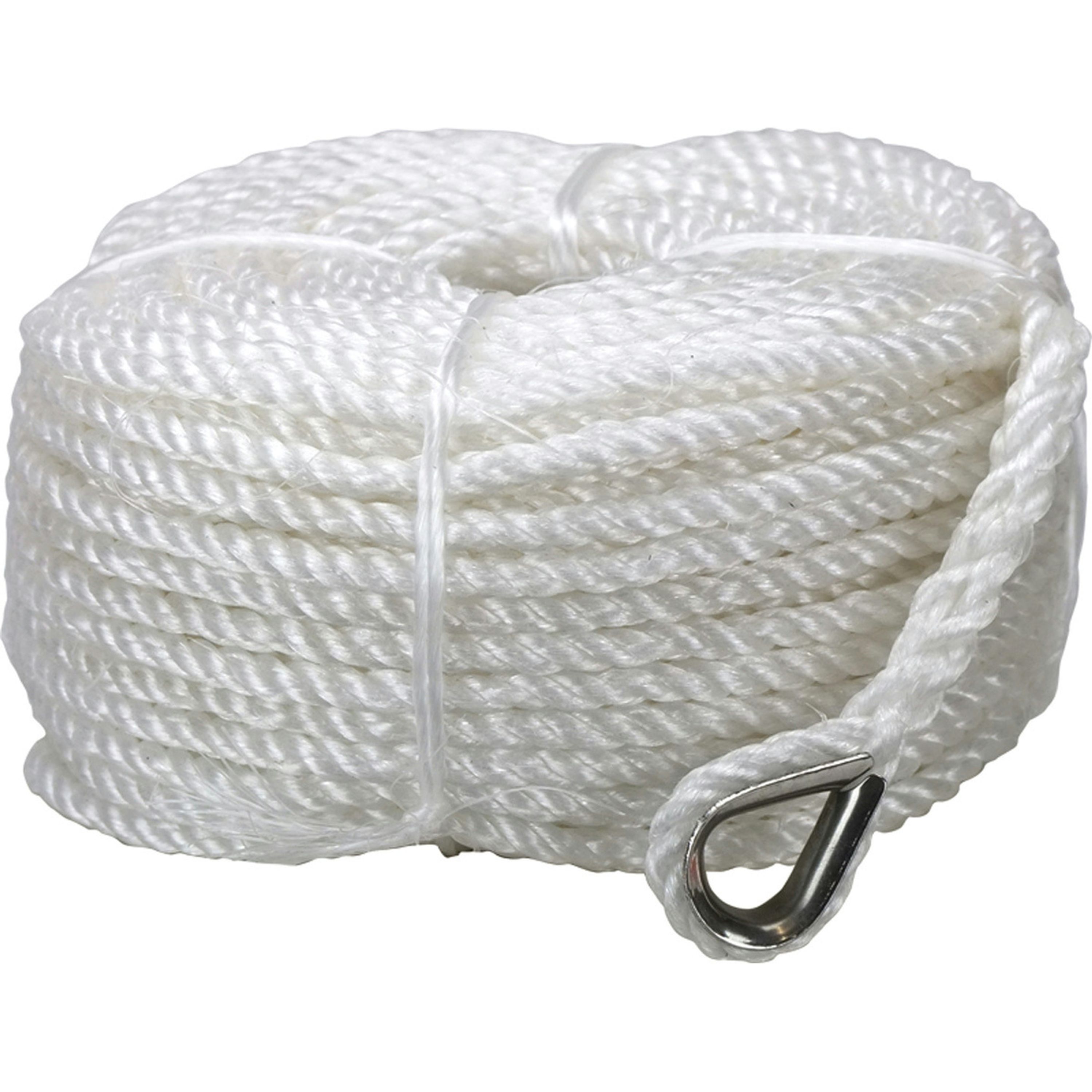 Pre-Made Anchor Lines - 6mm Rope x 30metre 3 Strand