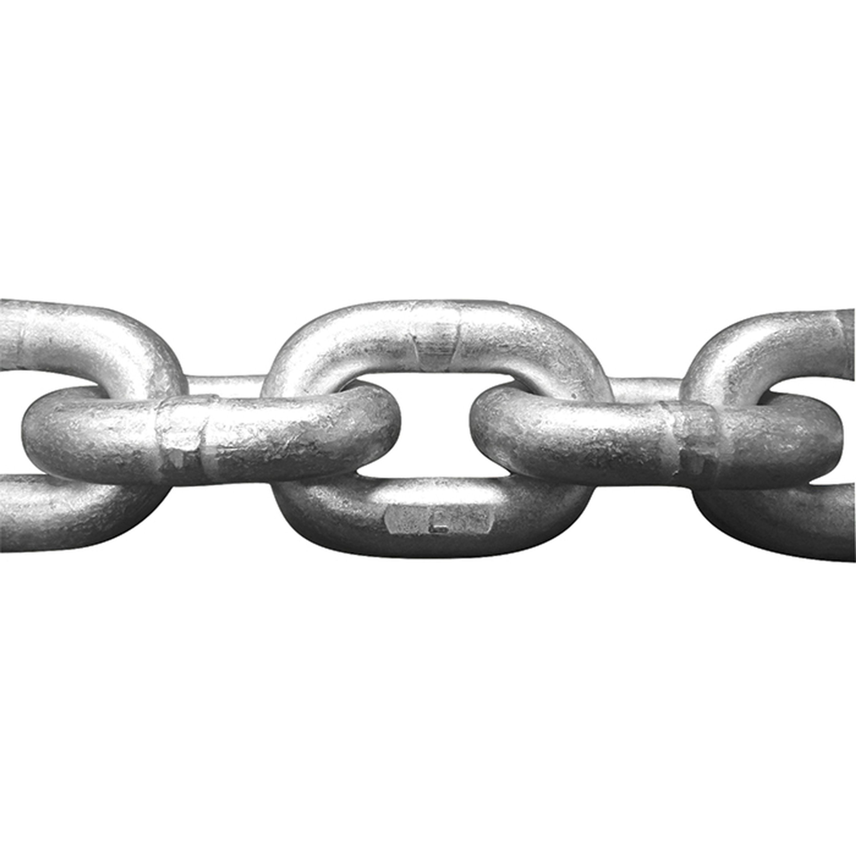 8mm Short Link L Grade Chain - Galvanised  - CMP Brand
