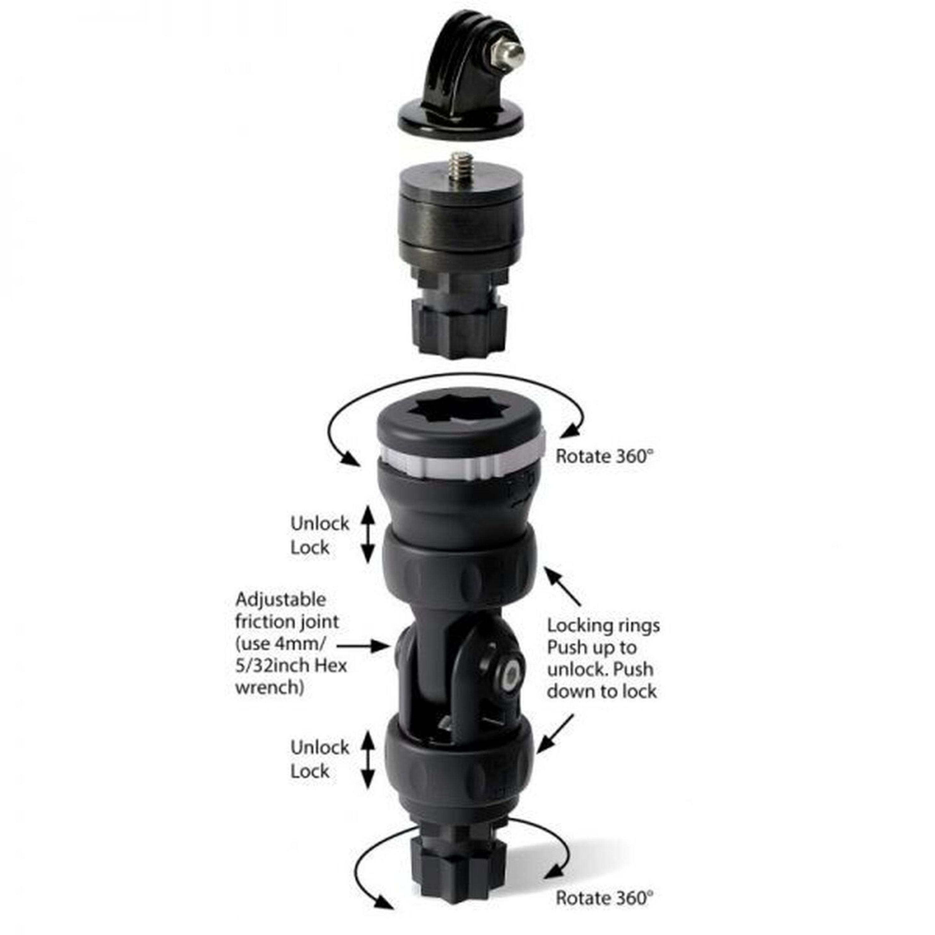 RAILBLAZA Camera Mount R-LOCK 02-4130-11
