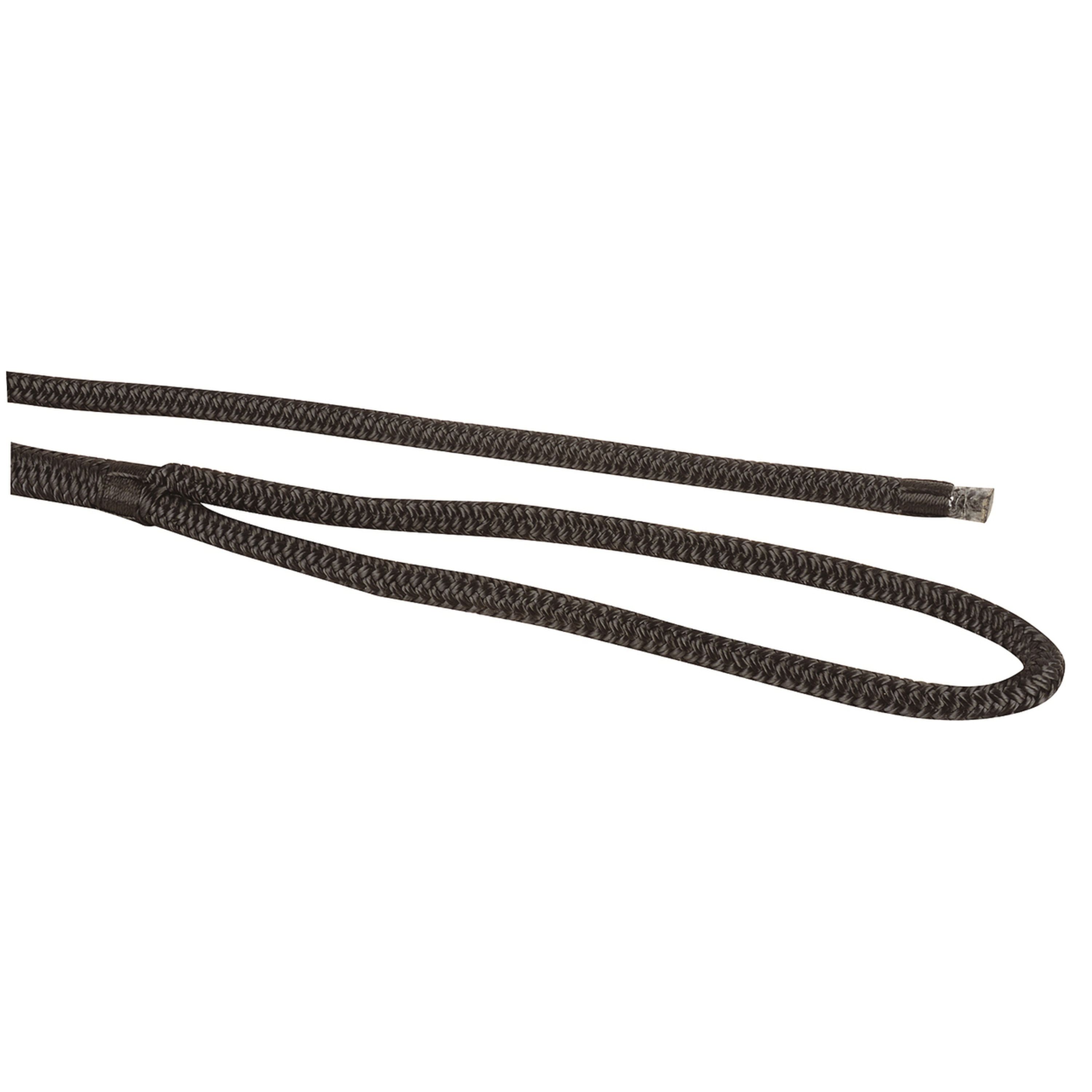 Black Nylon Mooring/Dock Line 16mm x 10m