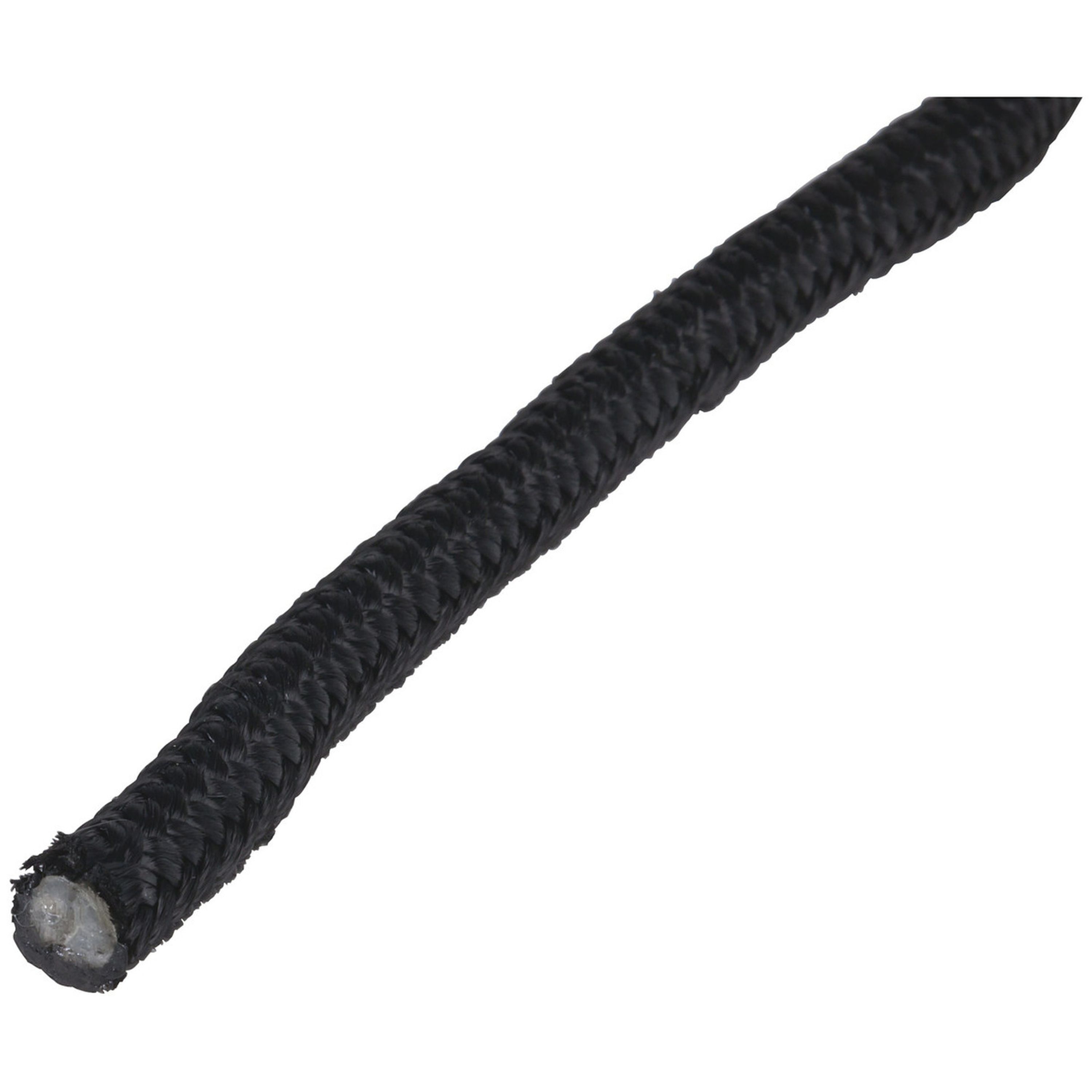 Black Nylon Mooring/Dock Line 10mm x 7m