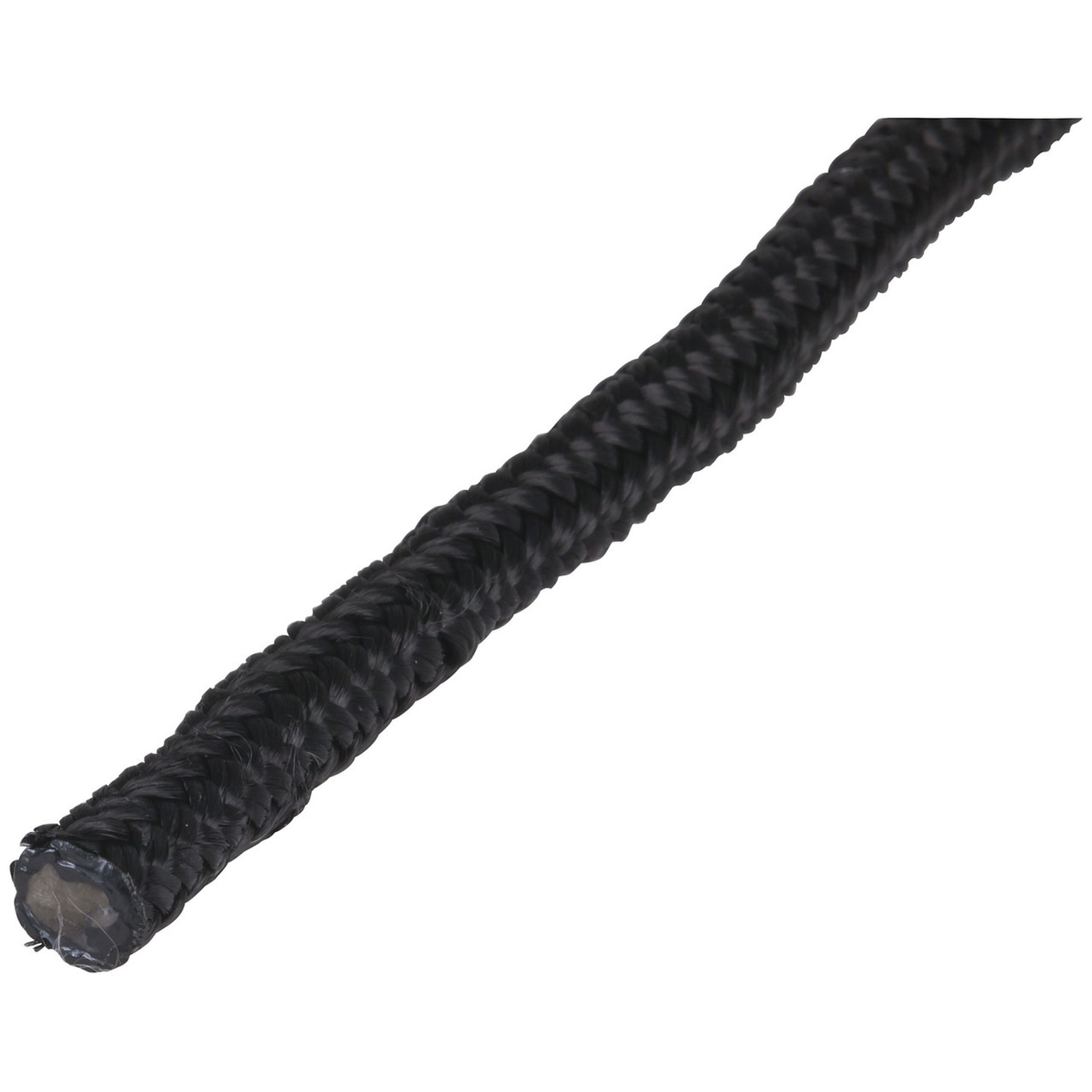 Black Polypropylene Mooring/Dock Line 10mm x 7m